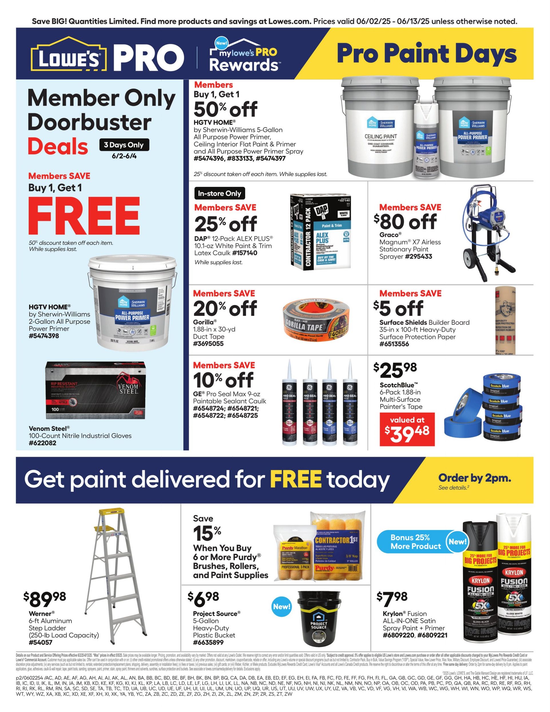 Catalogue Lowe's from 06/02/2025