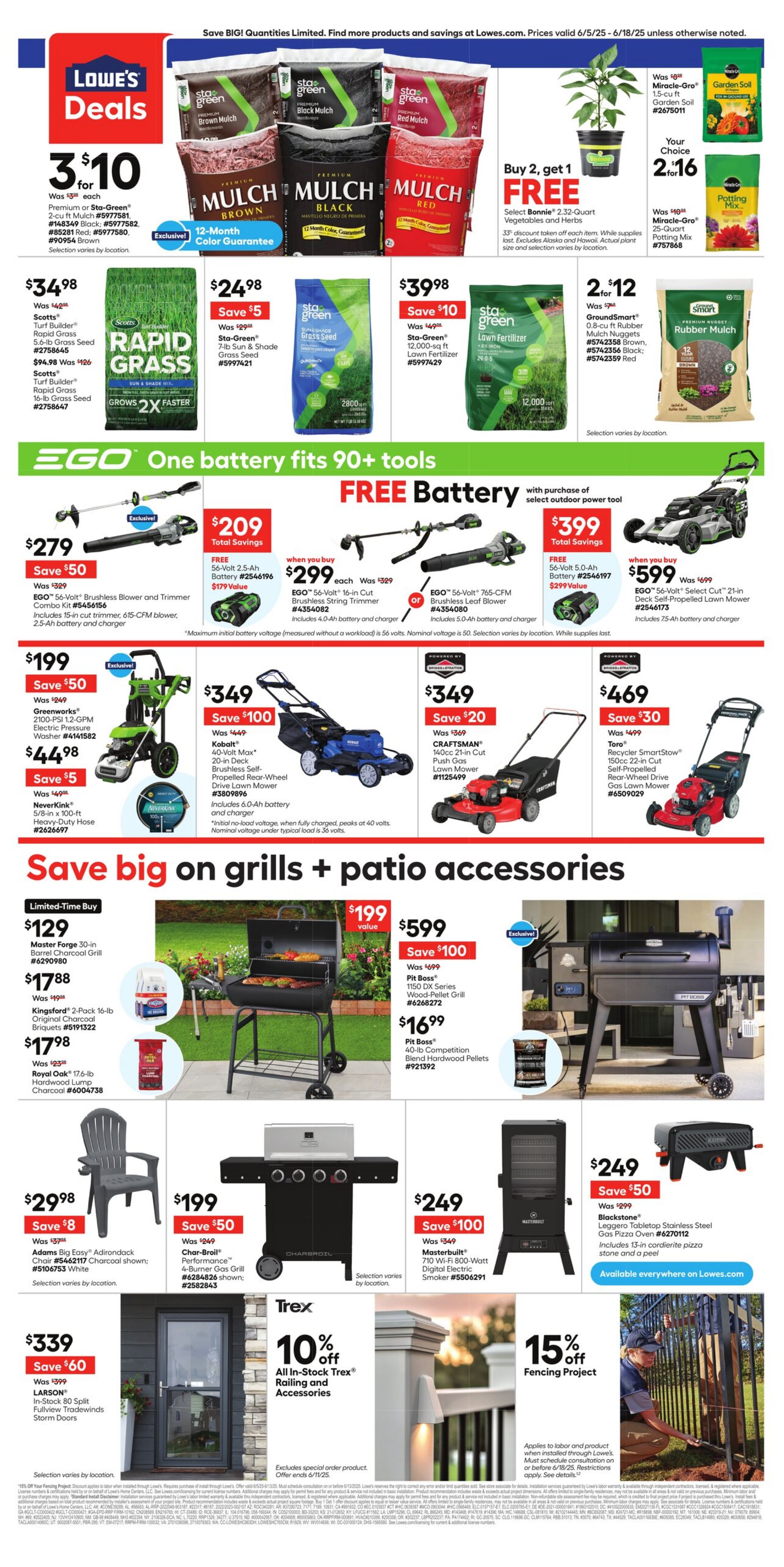 Catalogue Lowe's from 06/05/2025