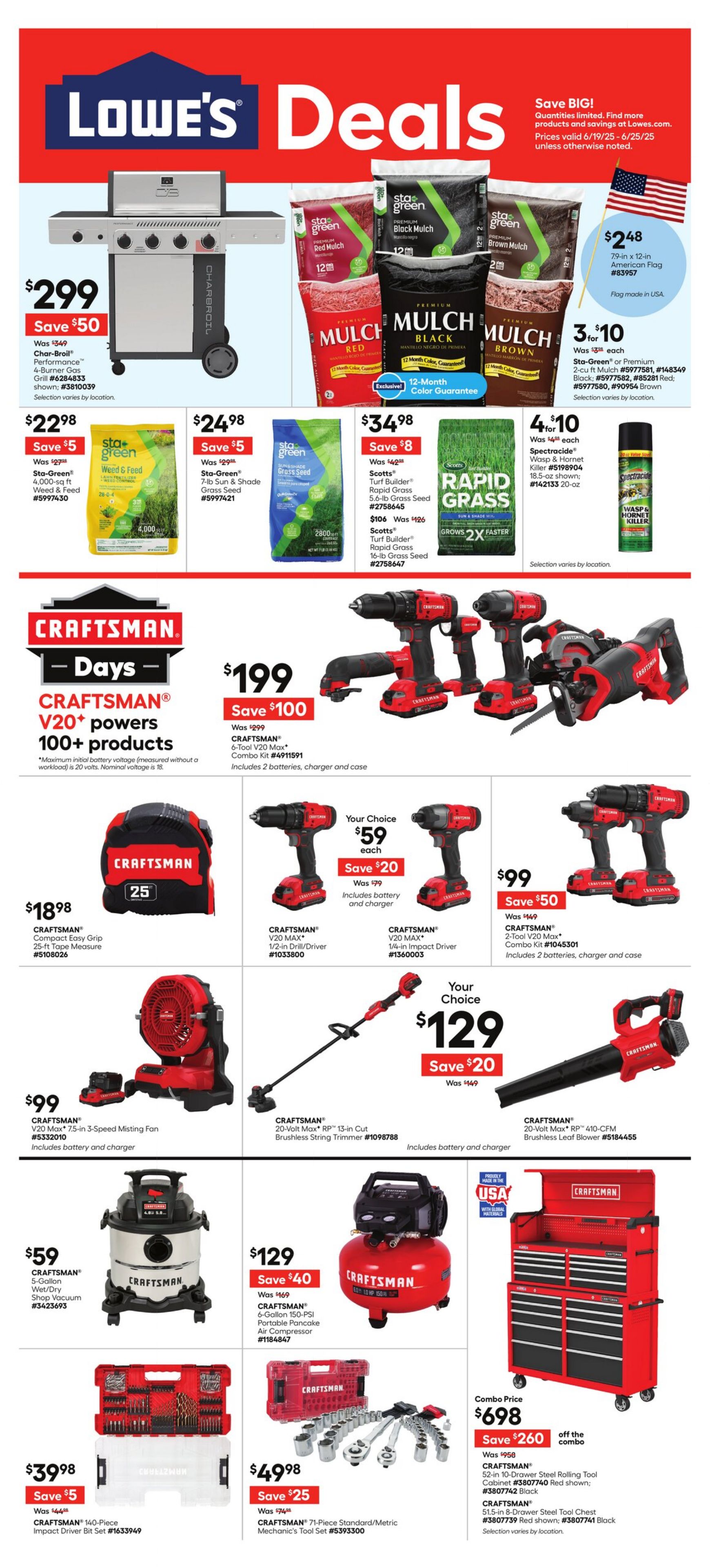 Catalogue Lowe's from 06/19/2025