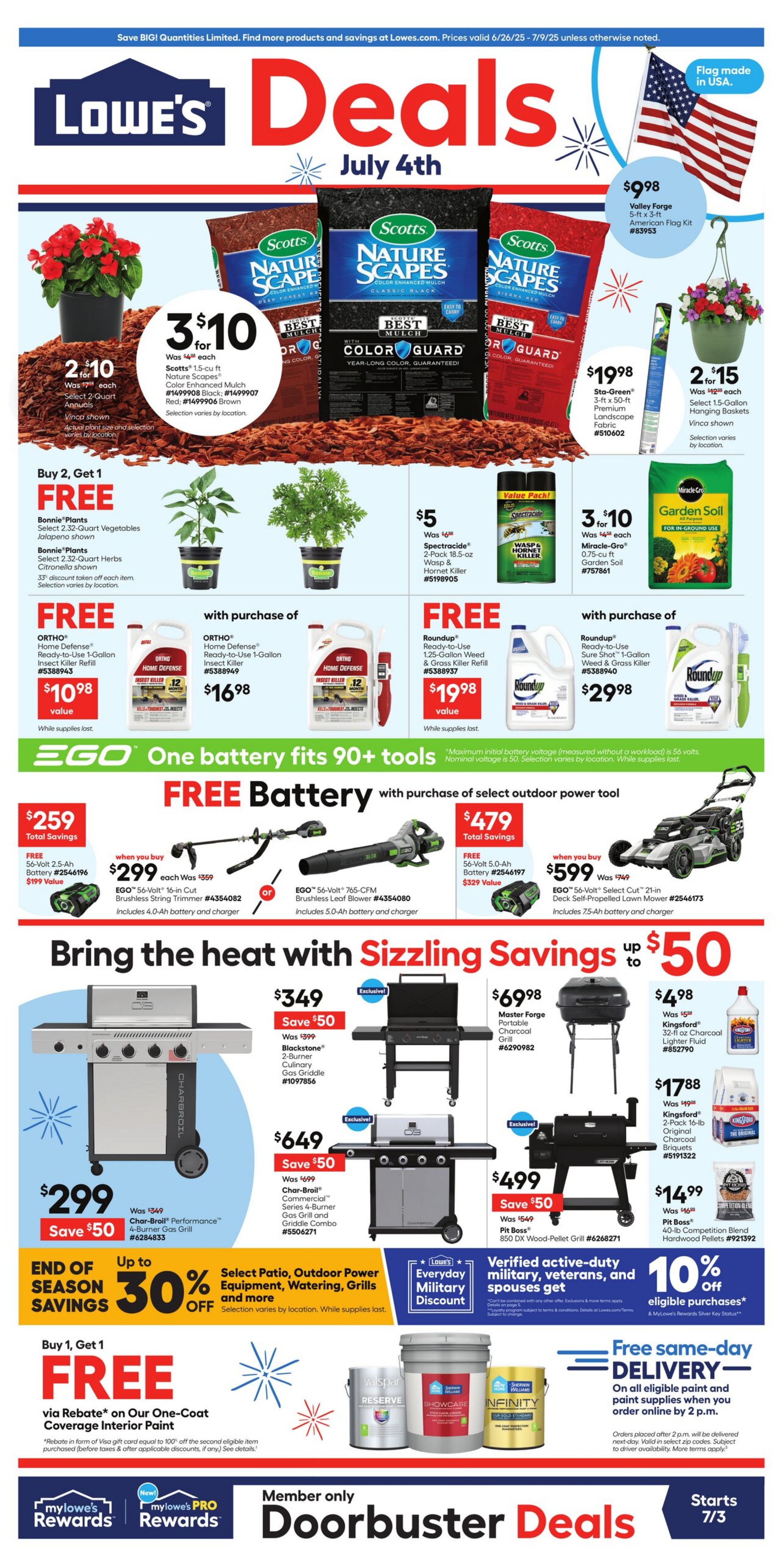 Catalogue Lowe's from 06/26/2025