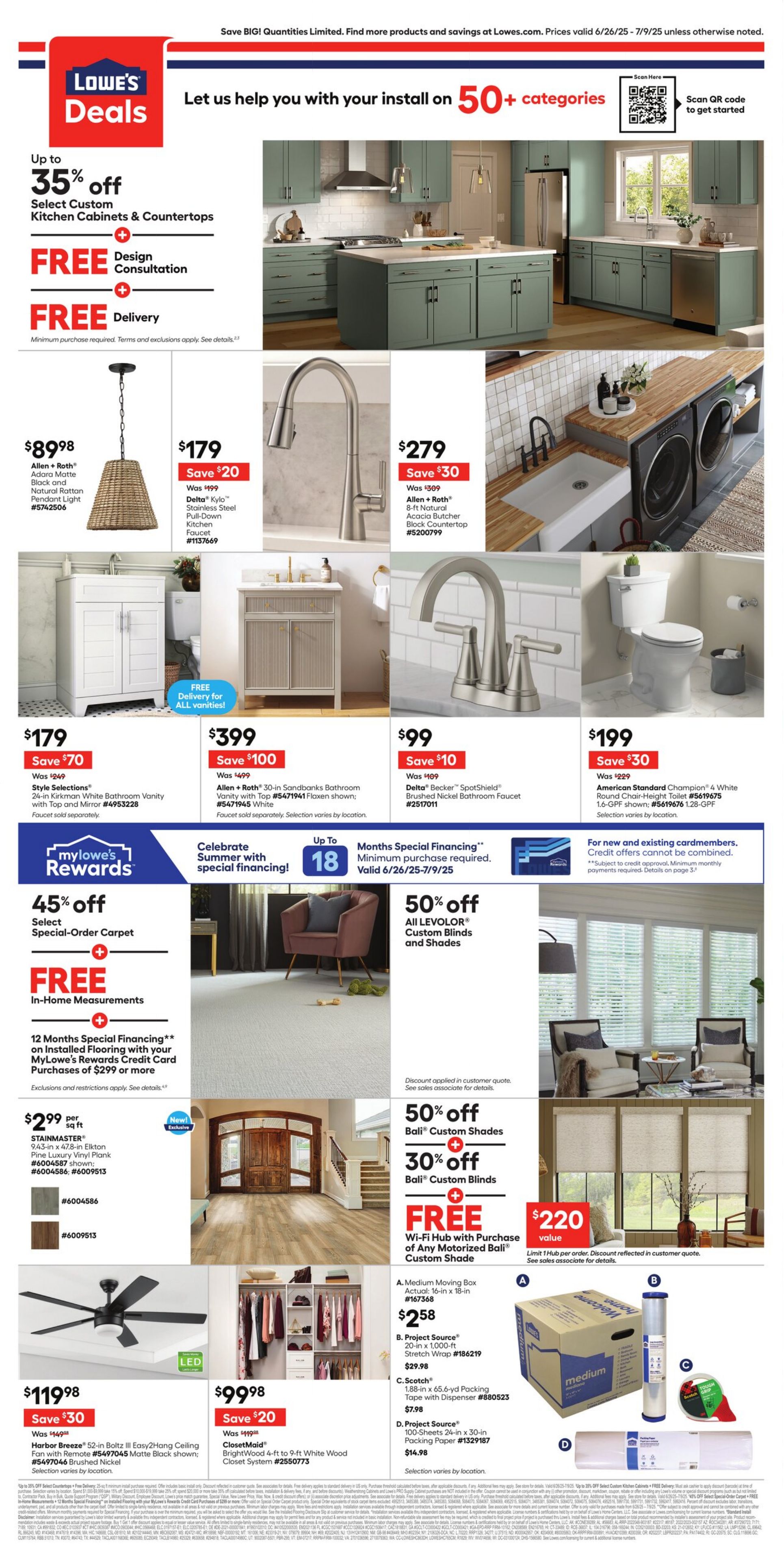 Catalogue Lowe's from 06/26/2025