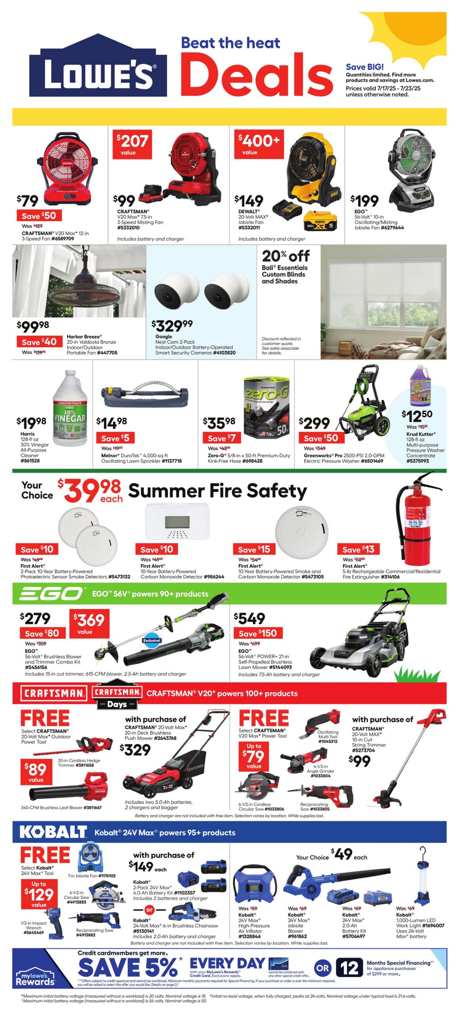 Catalogue Lowe's from 07/17/2025