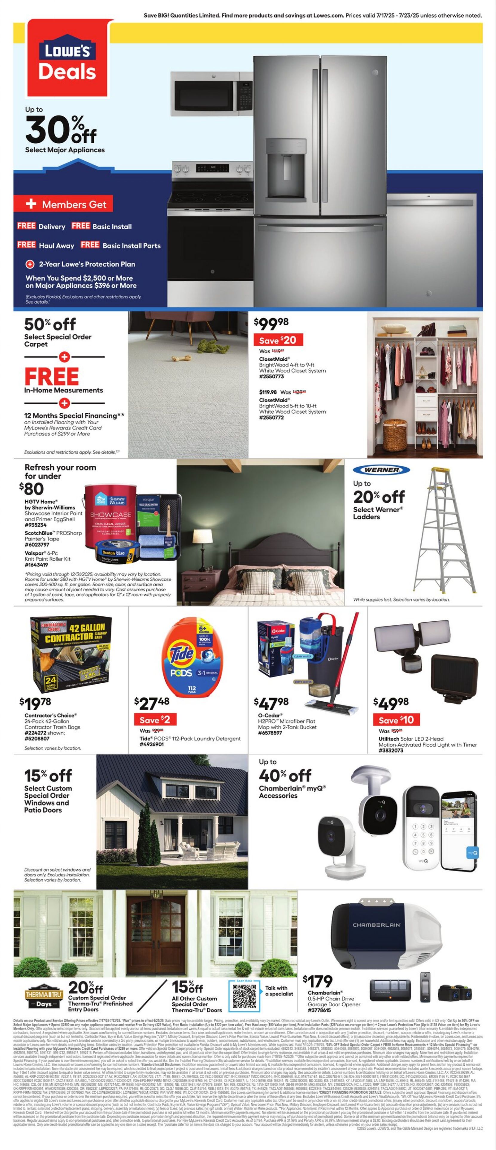 Catalogue Lowe's from 07/17/2025