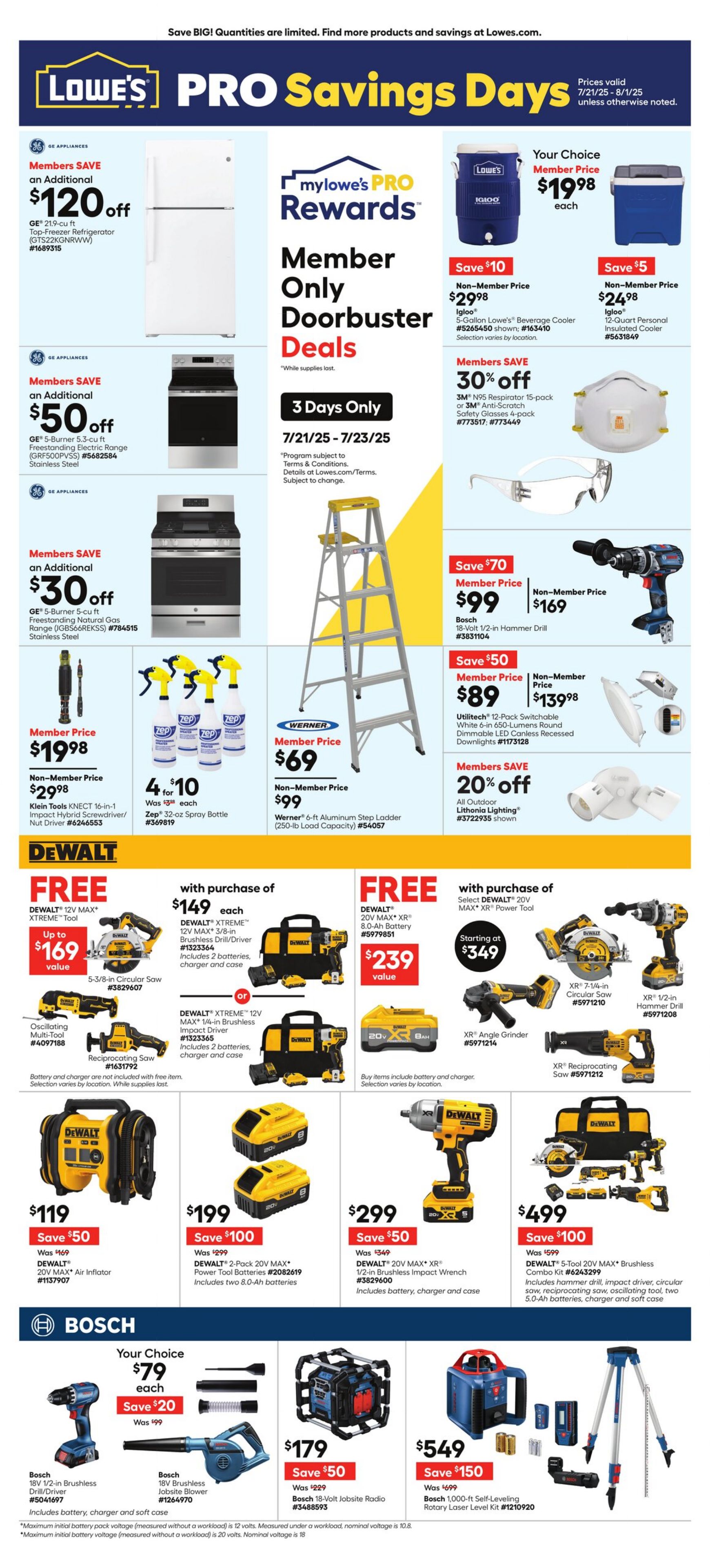 Catalogue Lowe's from 07/21/2025