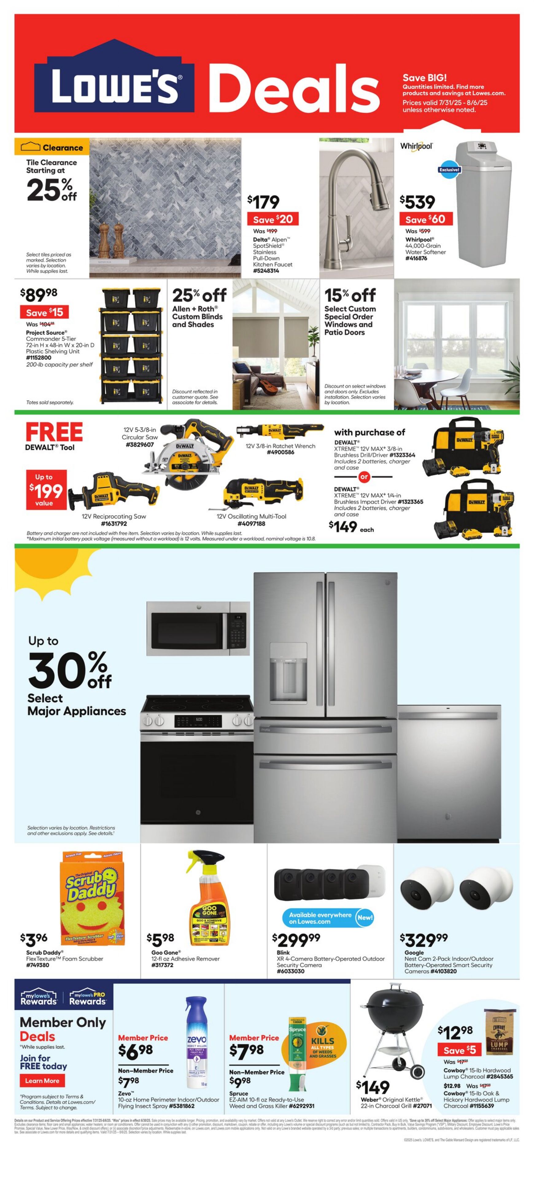 Catalogue Lowe's from 07/31/2025