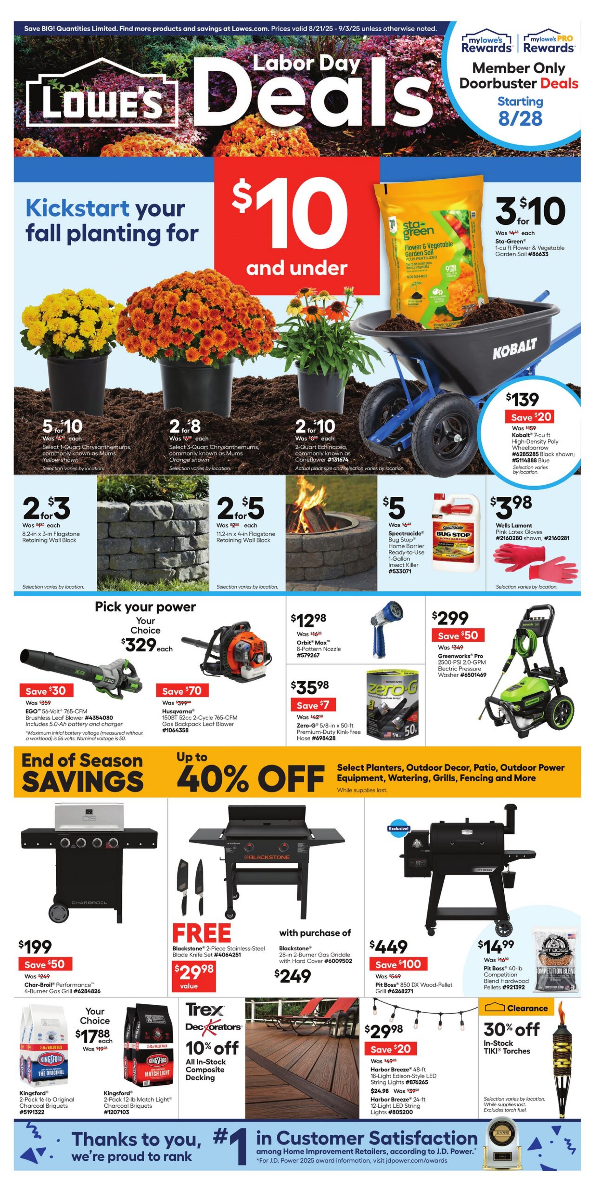 Catalogue Lowe's from 08/21/2025