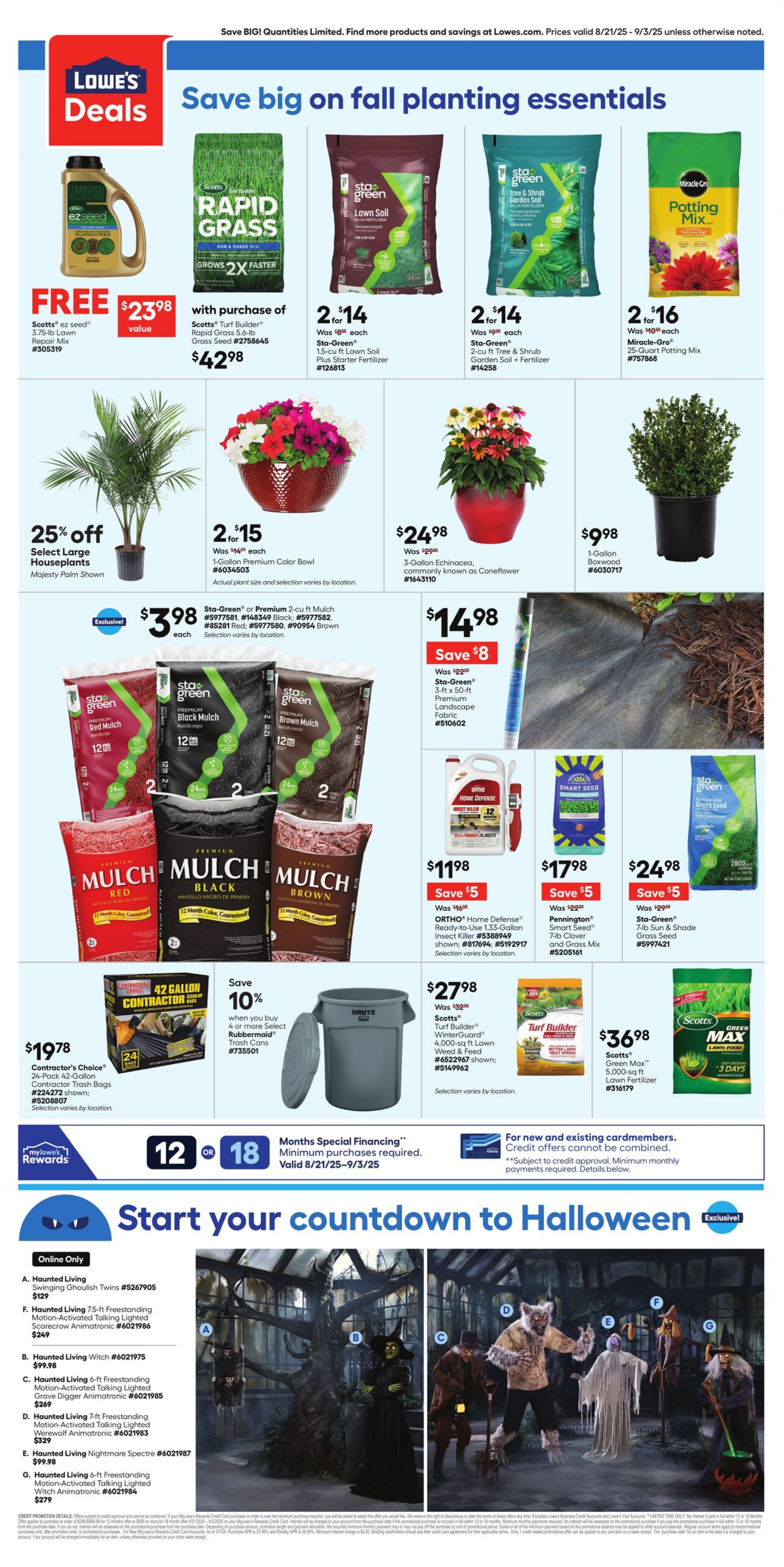 Catalogue Lowe's from 08/21/2025