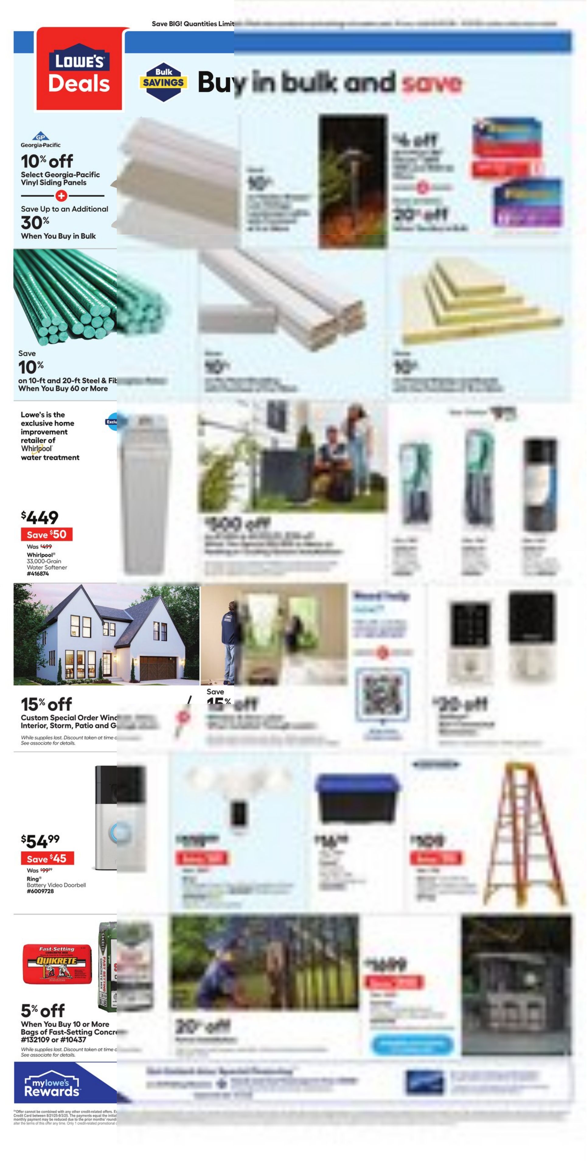 Catalogue Lowe's from 08/21/2025