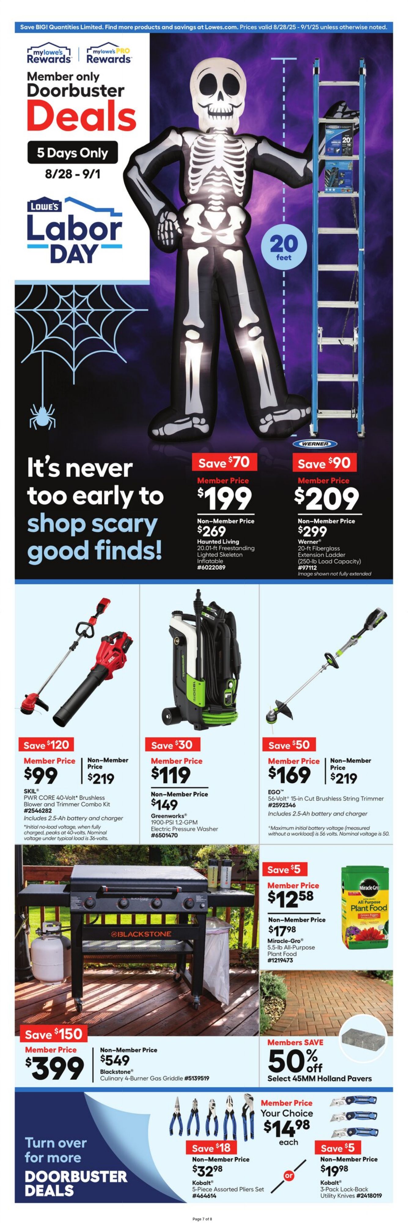 Catalogue Lowe's from 08/28/2025