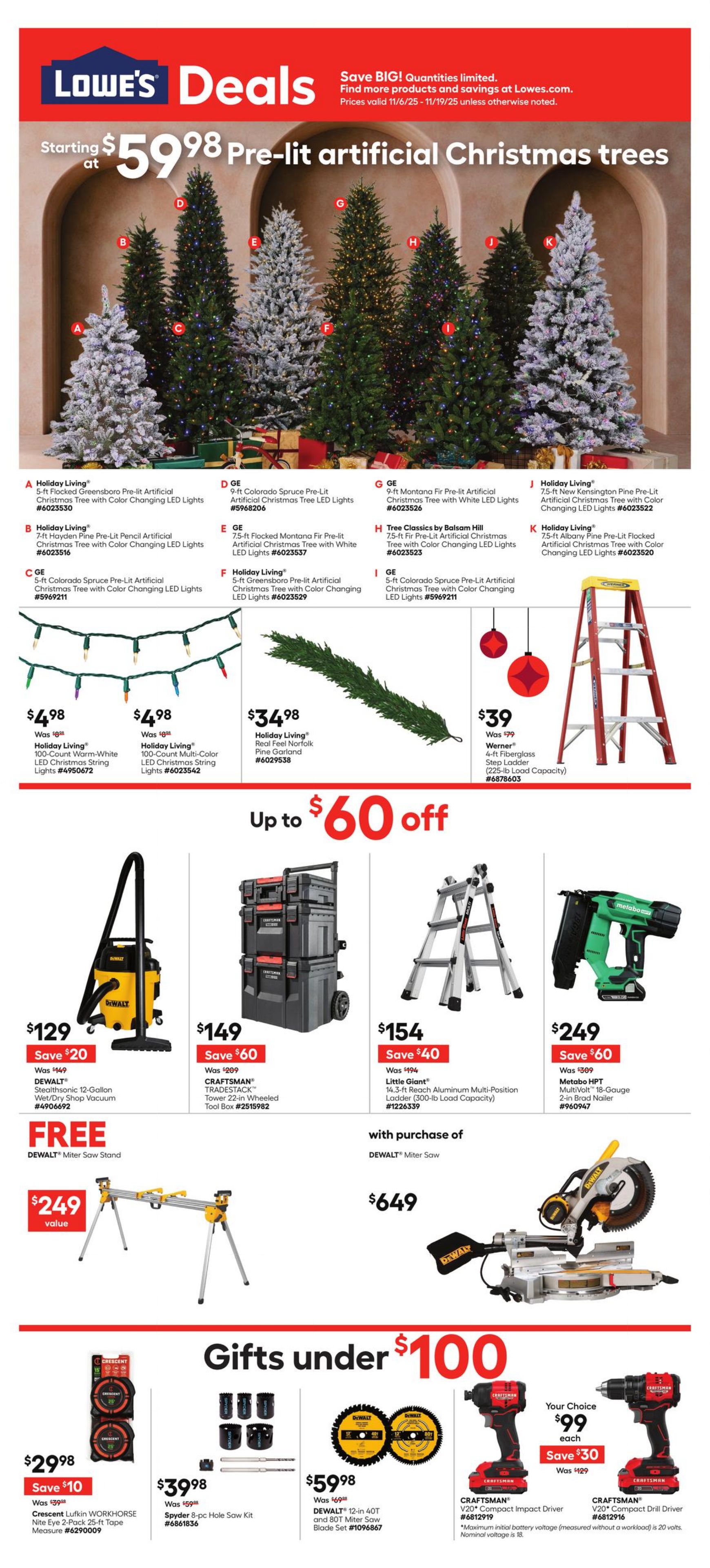 Catalogue Lowe's from 11/06/2025
