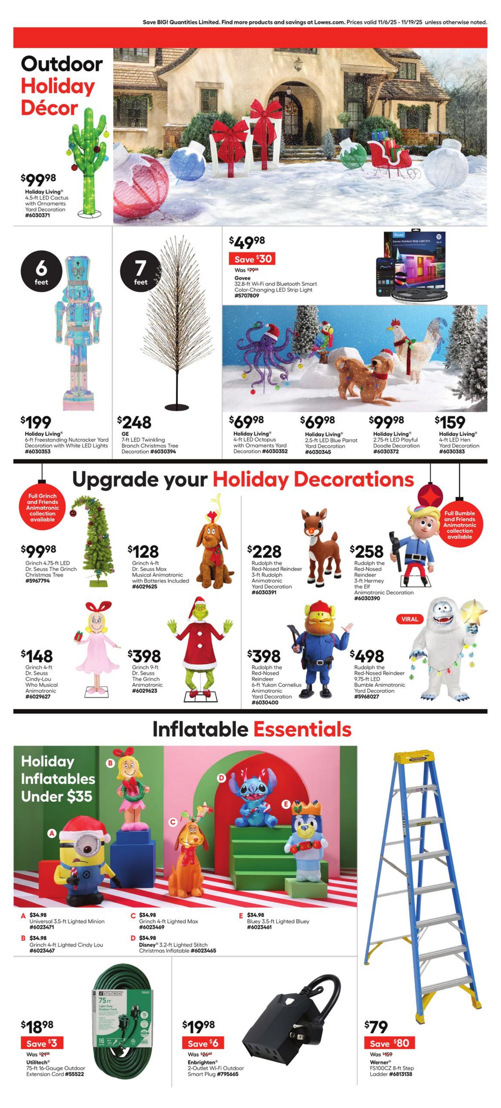Catalogue Lowe's from 11/06/2025
