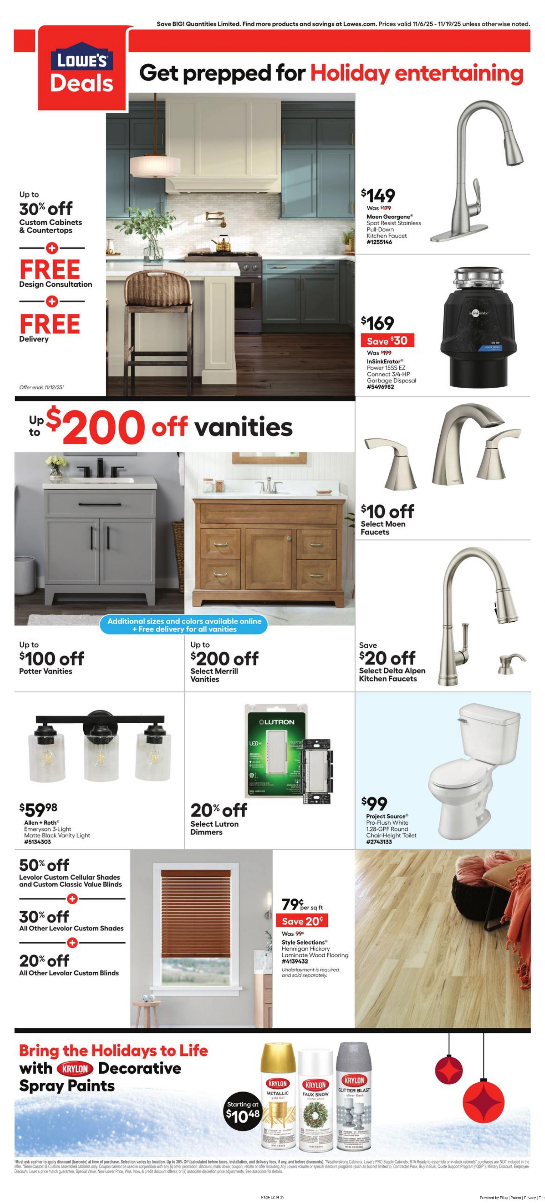 Catalogue Lowe's from 11/06/2025