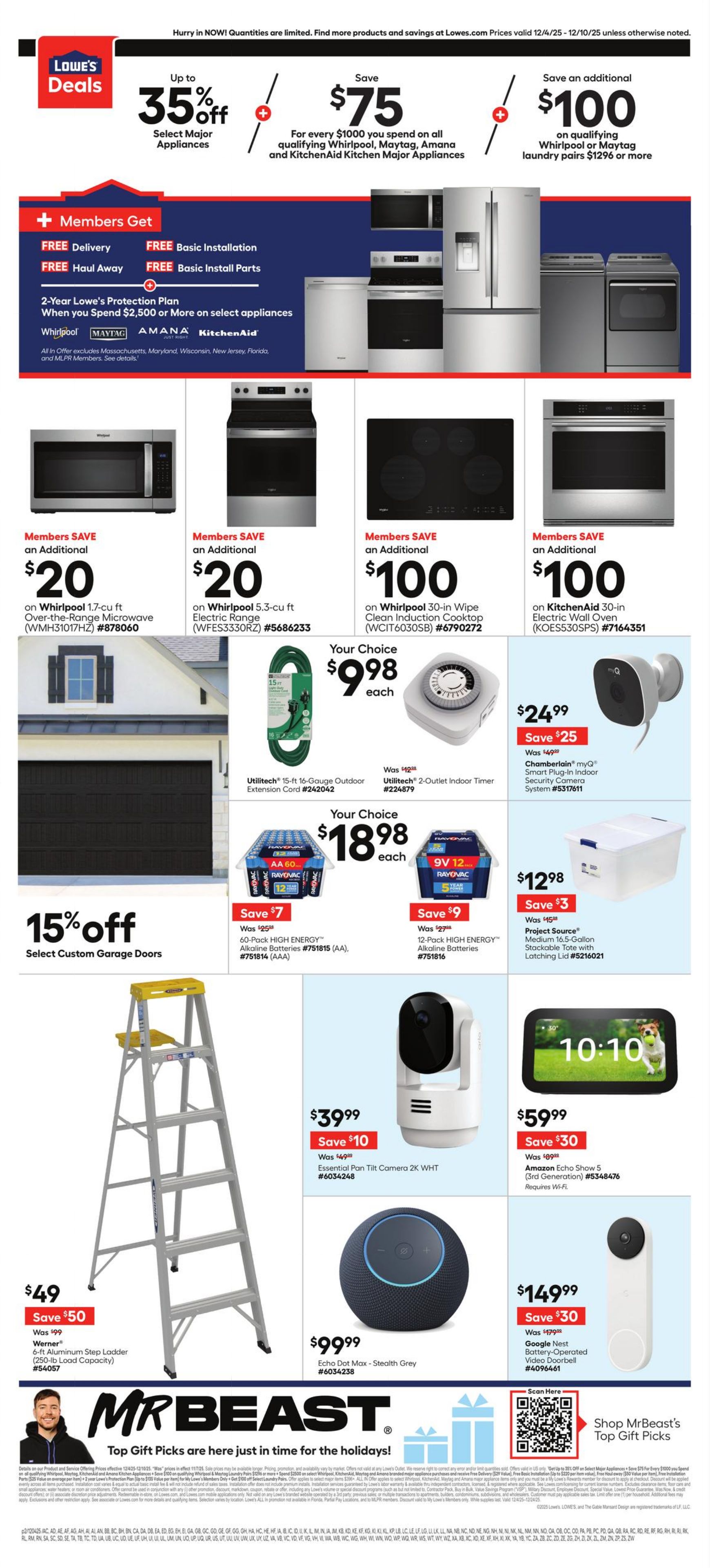 Catalogue Lowe's from 12/04/2025