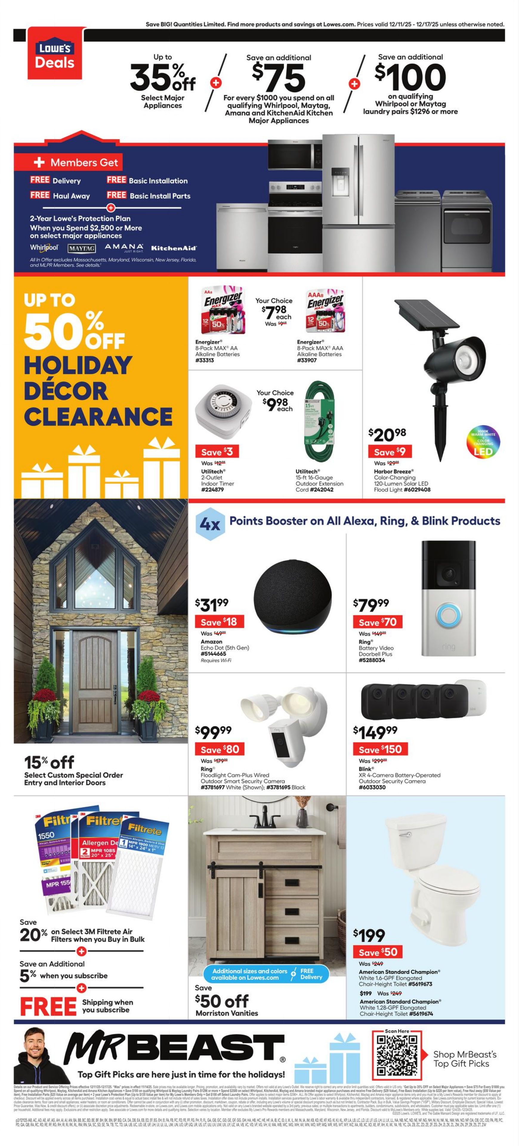 Catalogue Lowe's from 12/11/2025