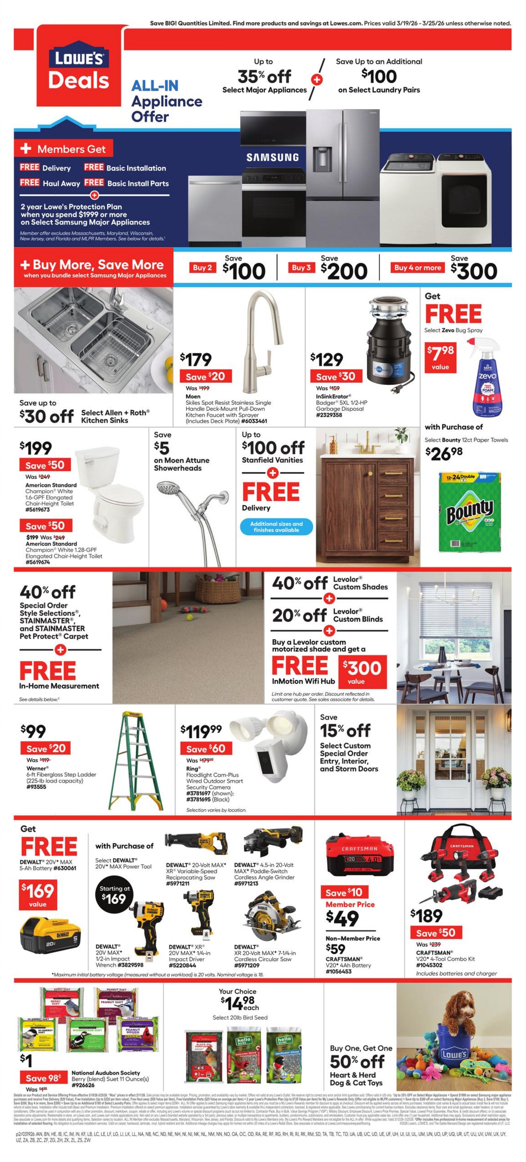 Catalogue Lowe's from 03/19/2026