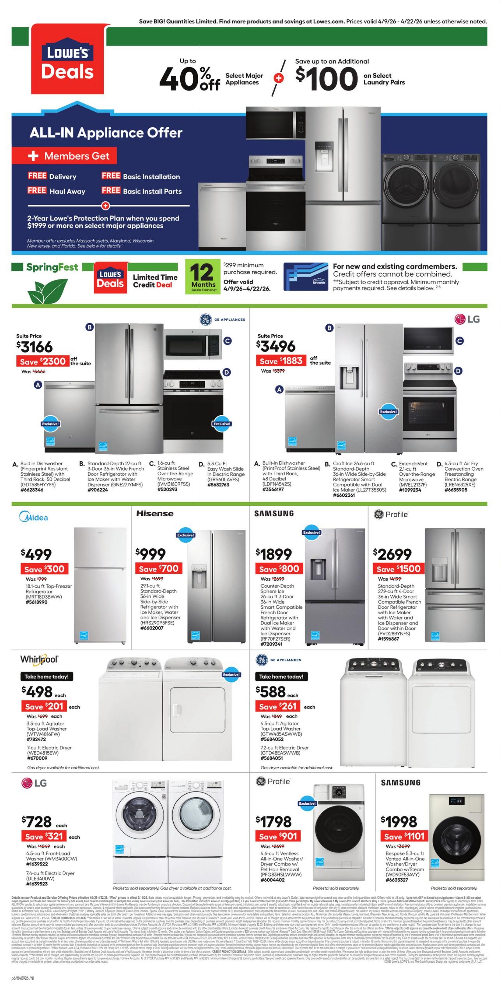 Catalogue Lowe's from 04/09/2026