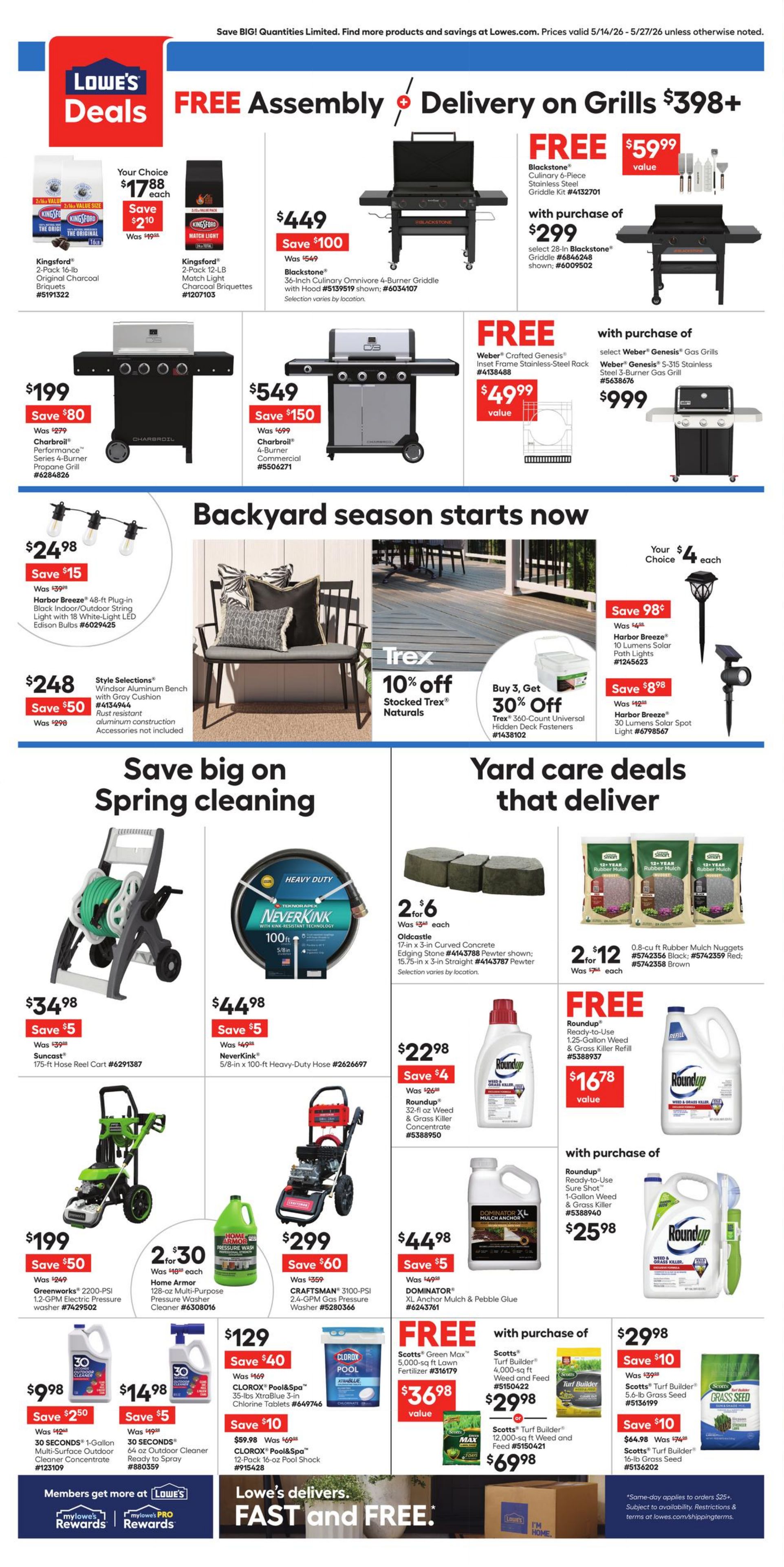 Catalogue Lowe's from 05/14/2026