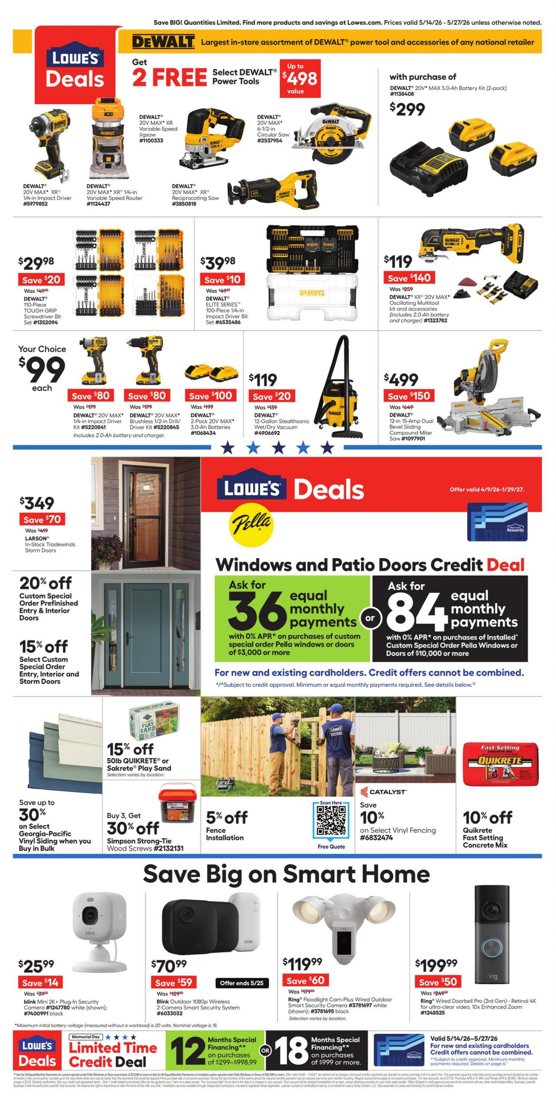 Catalogue Lowe's from 05/14/2026
