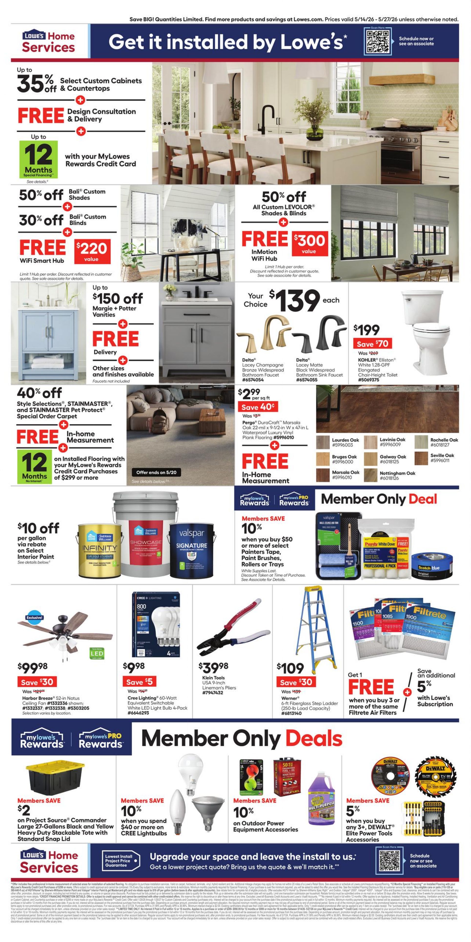 Catalogue Lowe's from 05/14/2026