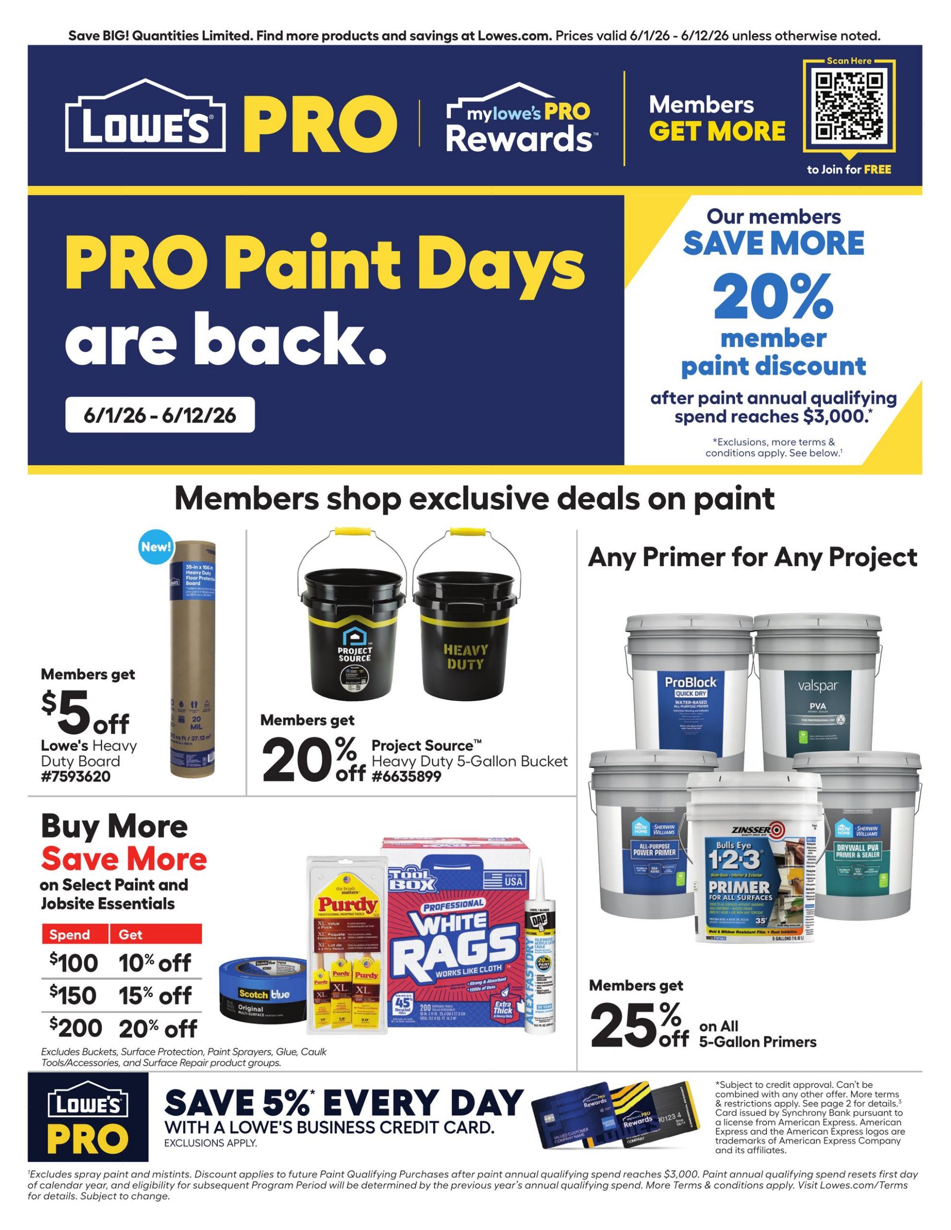 Catalogue Lowe's from 06/01/2026
