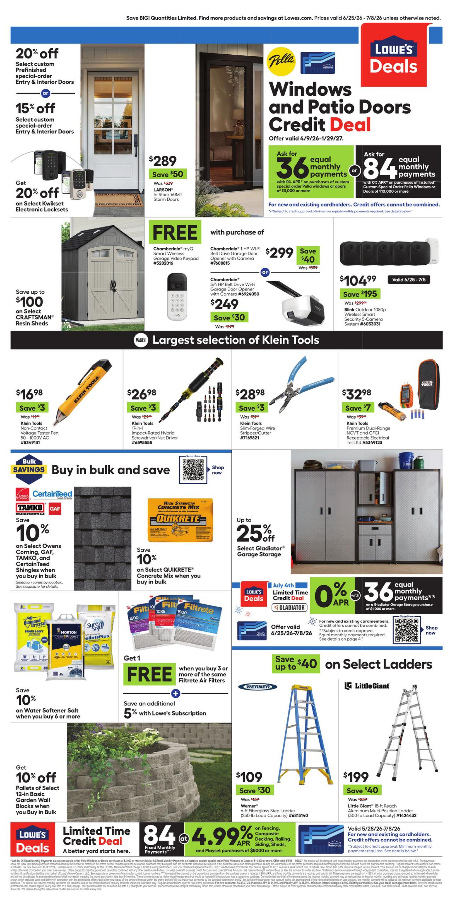 Catalogue Lowe's from 06/25/2026