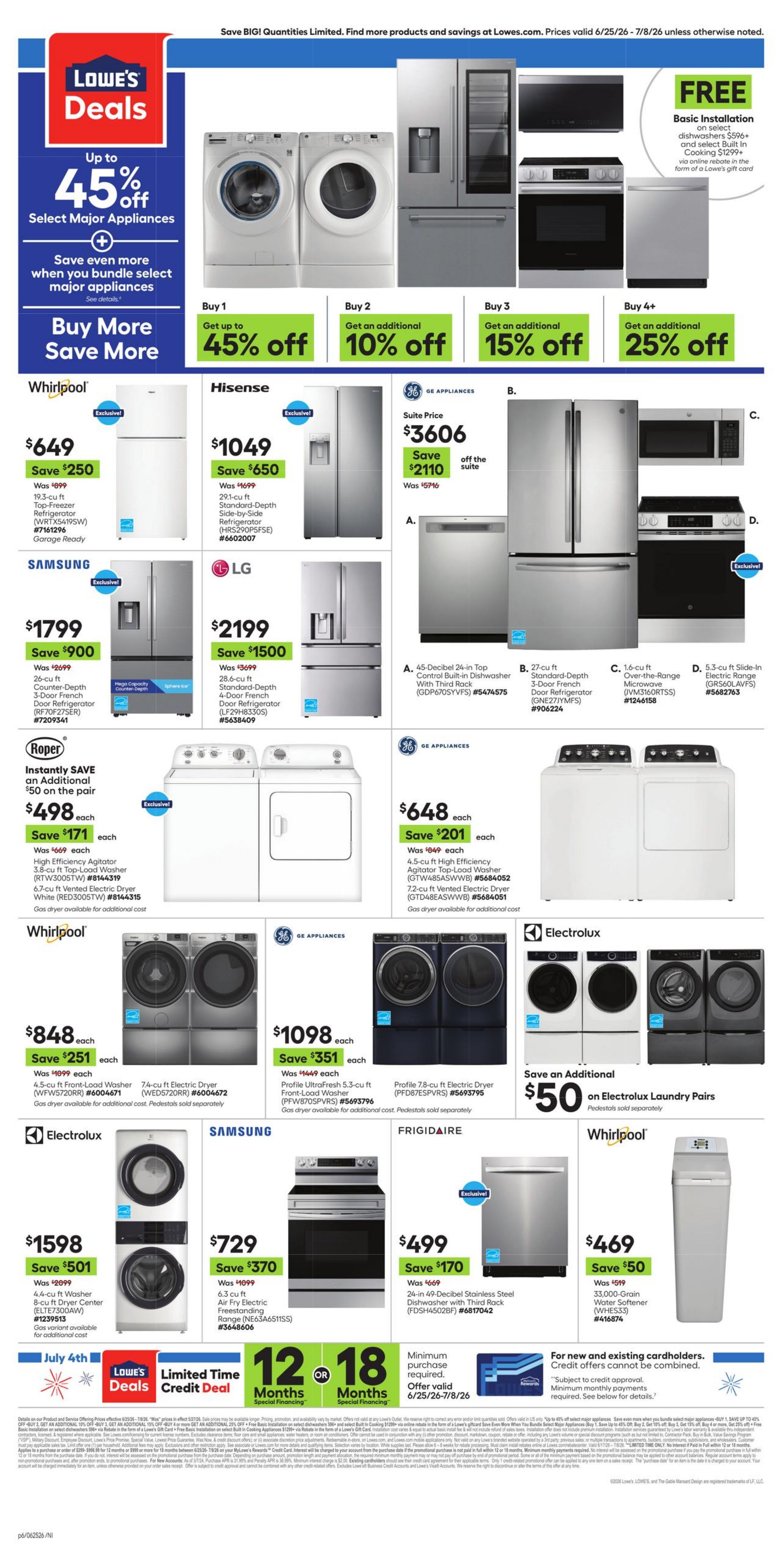 Catalogue Lowe's from 06/25/2026