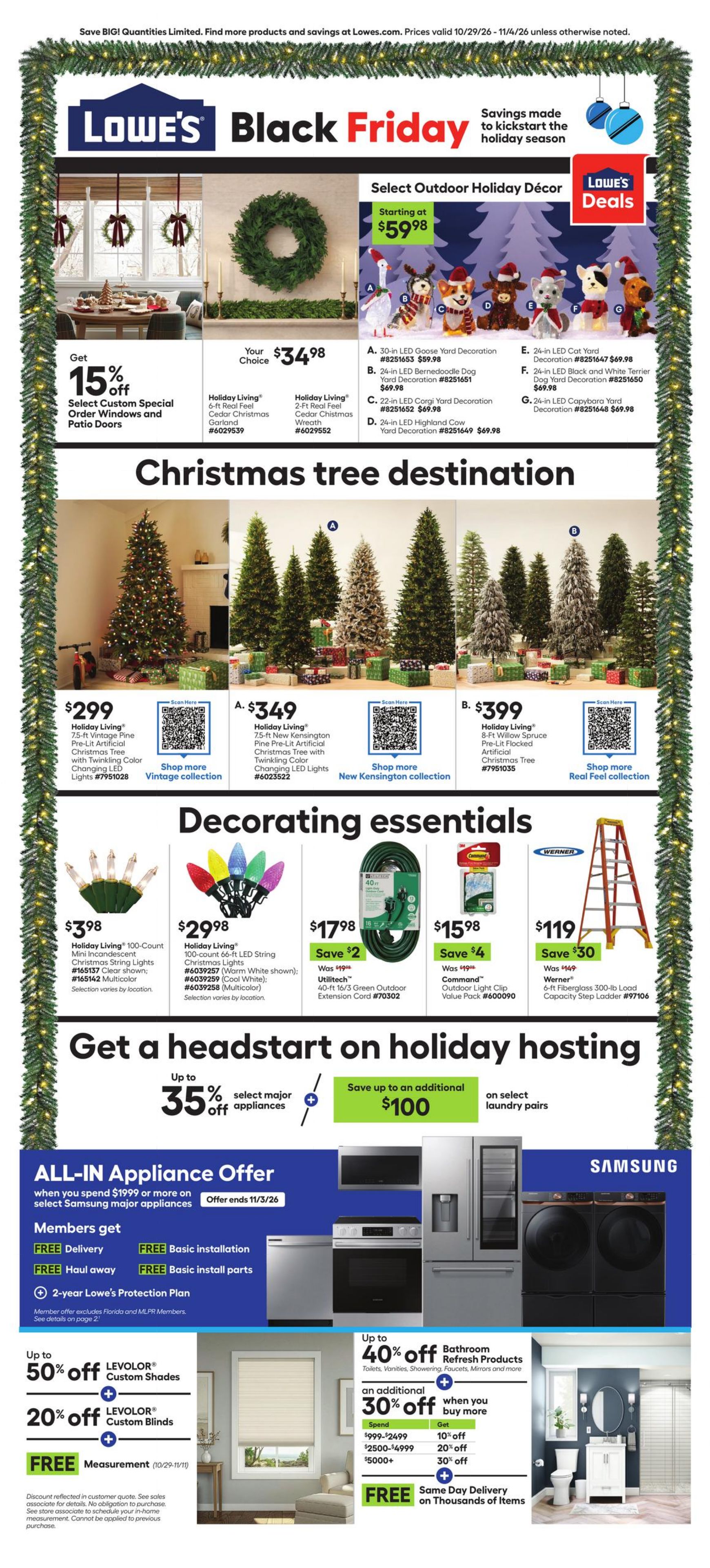 Catalogue Lowe's from 10/29/2026