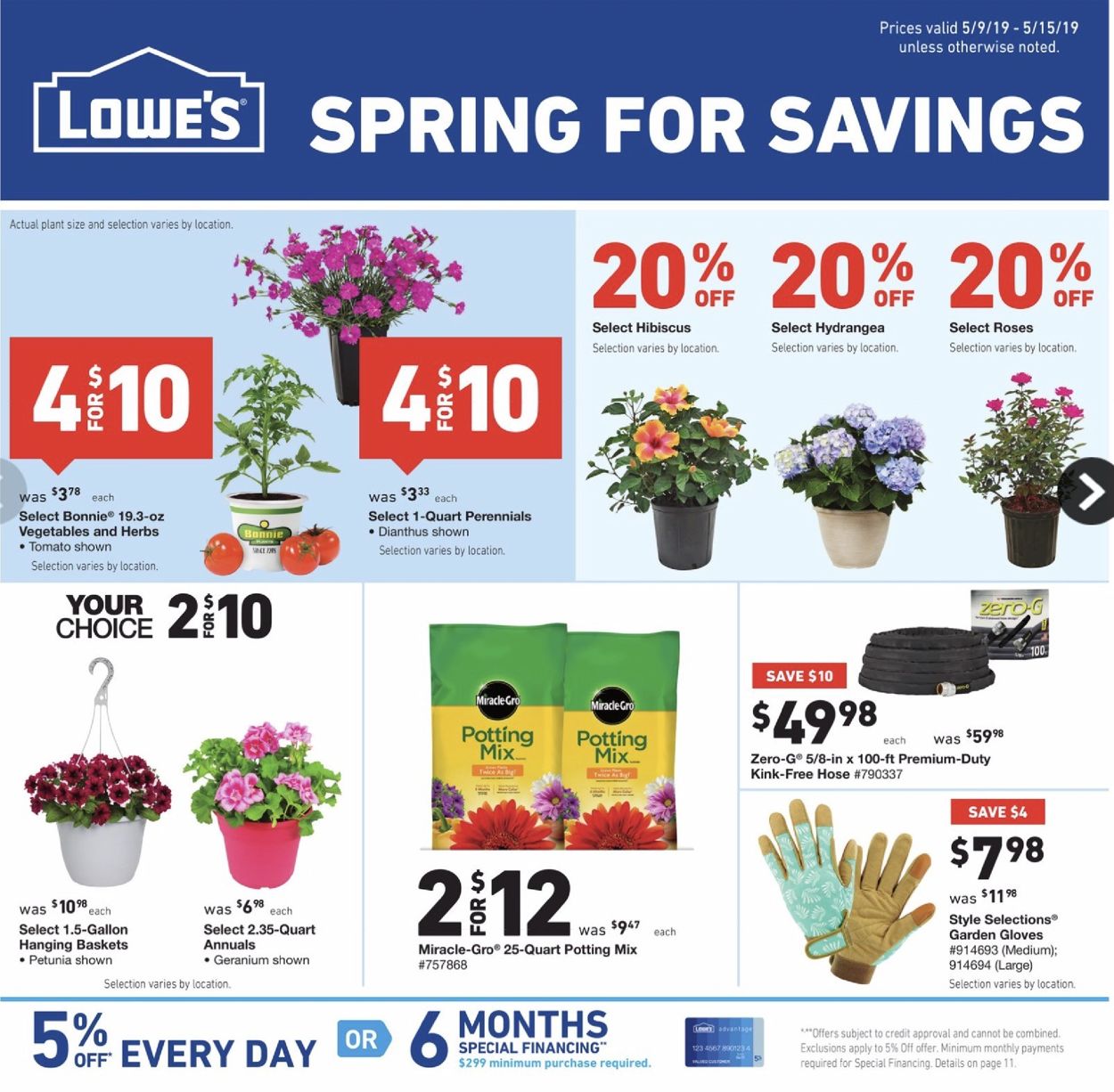 Lowe's Current weekly ad 05/09 05/15/2019