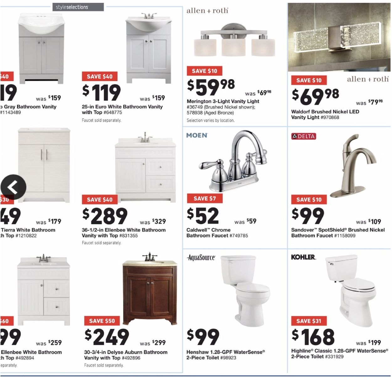 Catalogue Lowe's from 05/09/2019