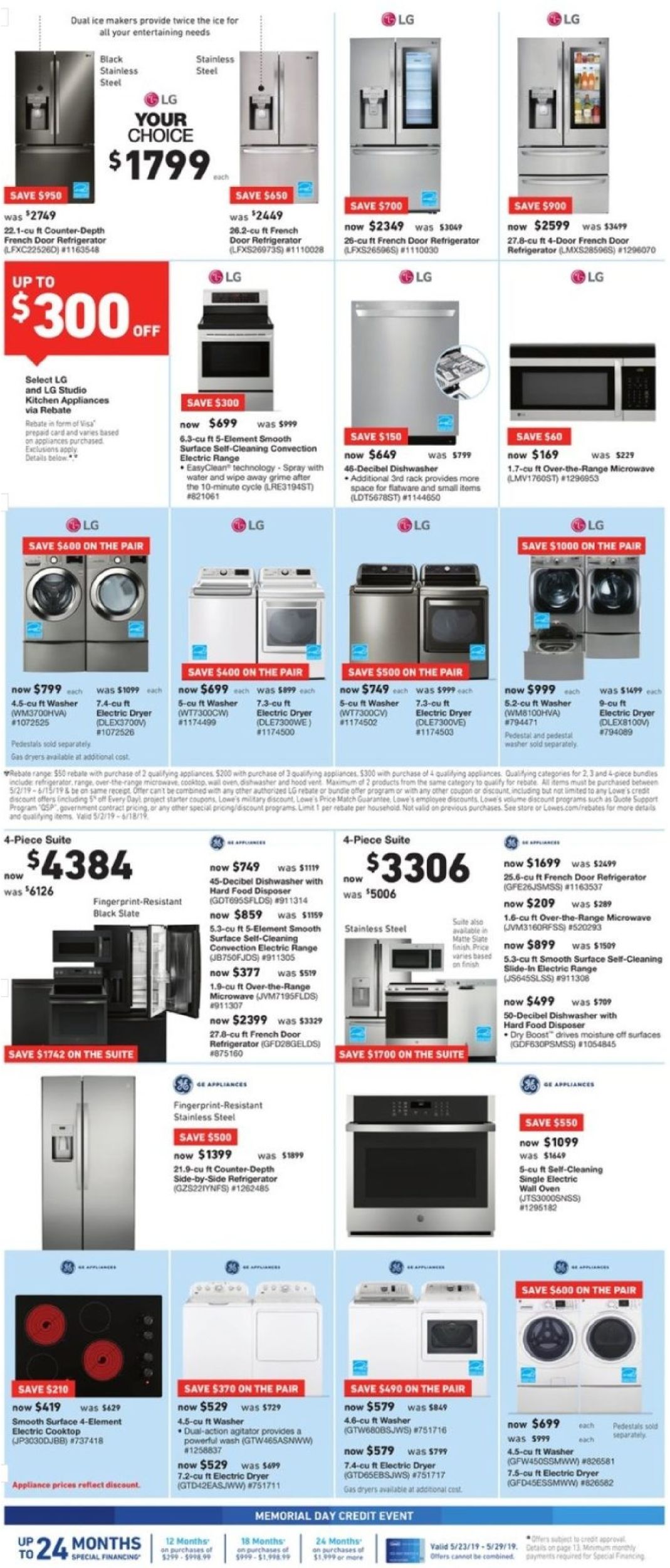 Catalogue Lowe's from 05/23/2019