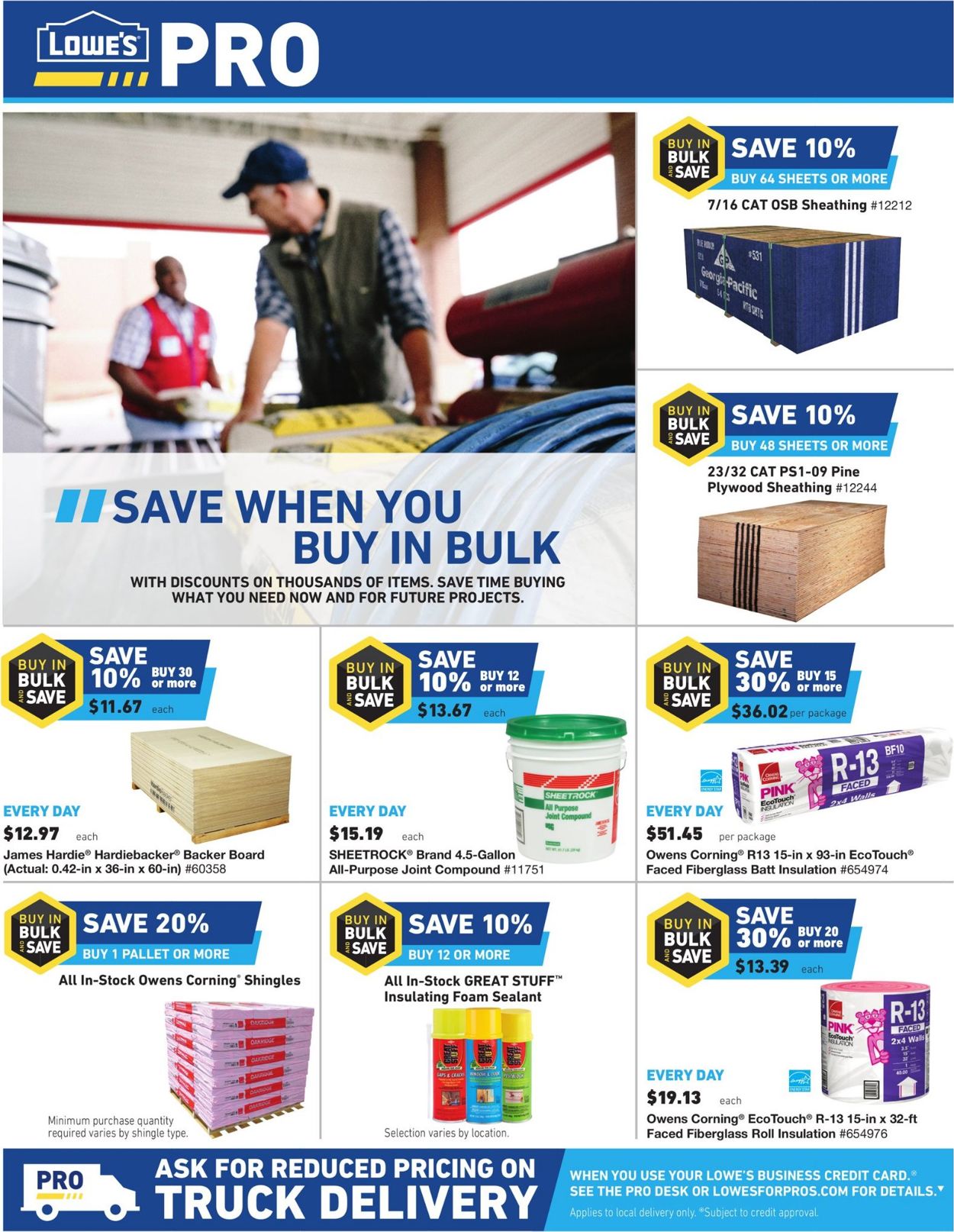 Catalogue Lowe's from 06/06/2019