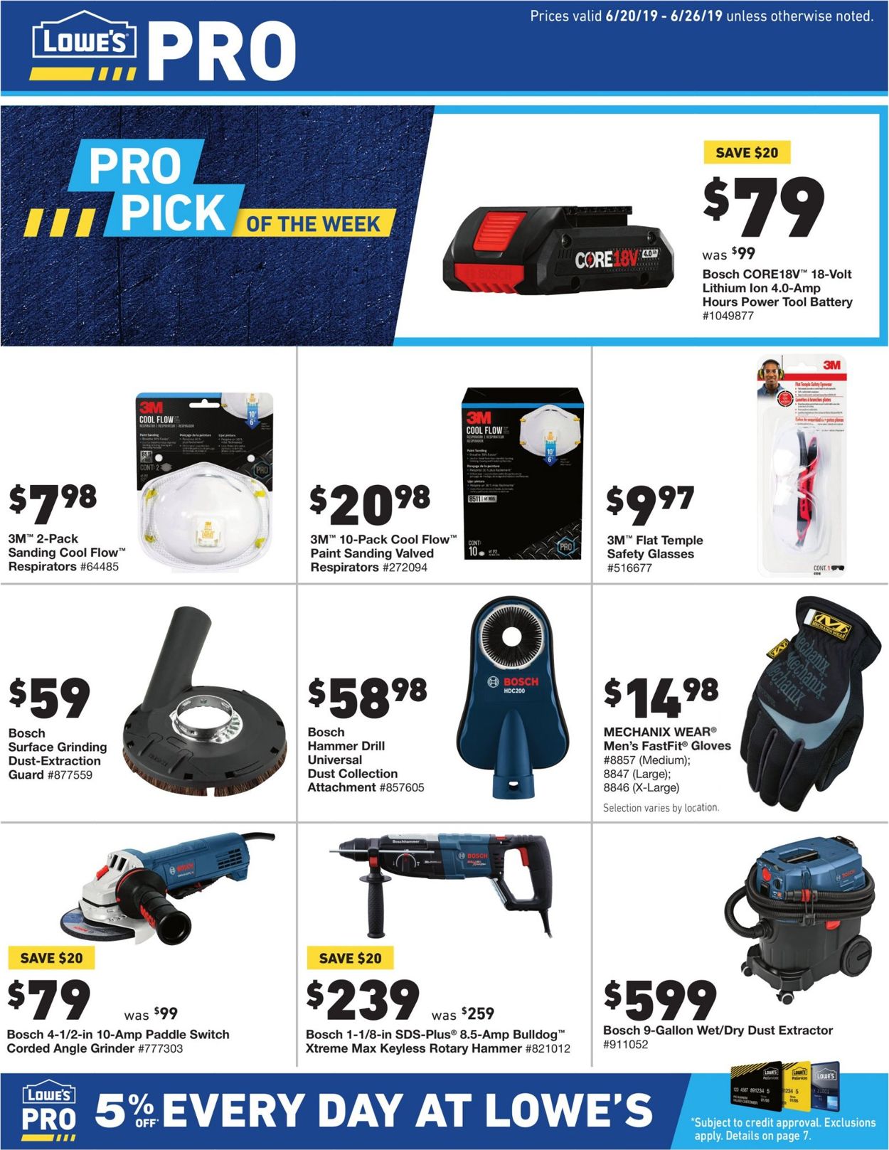 Catalogue Lowe's from 06/20/2019