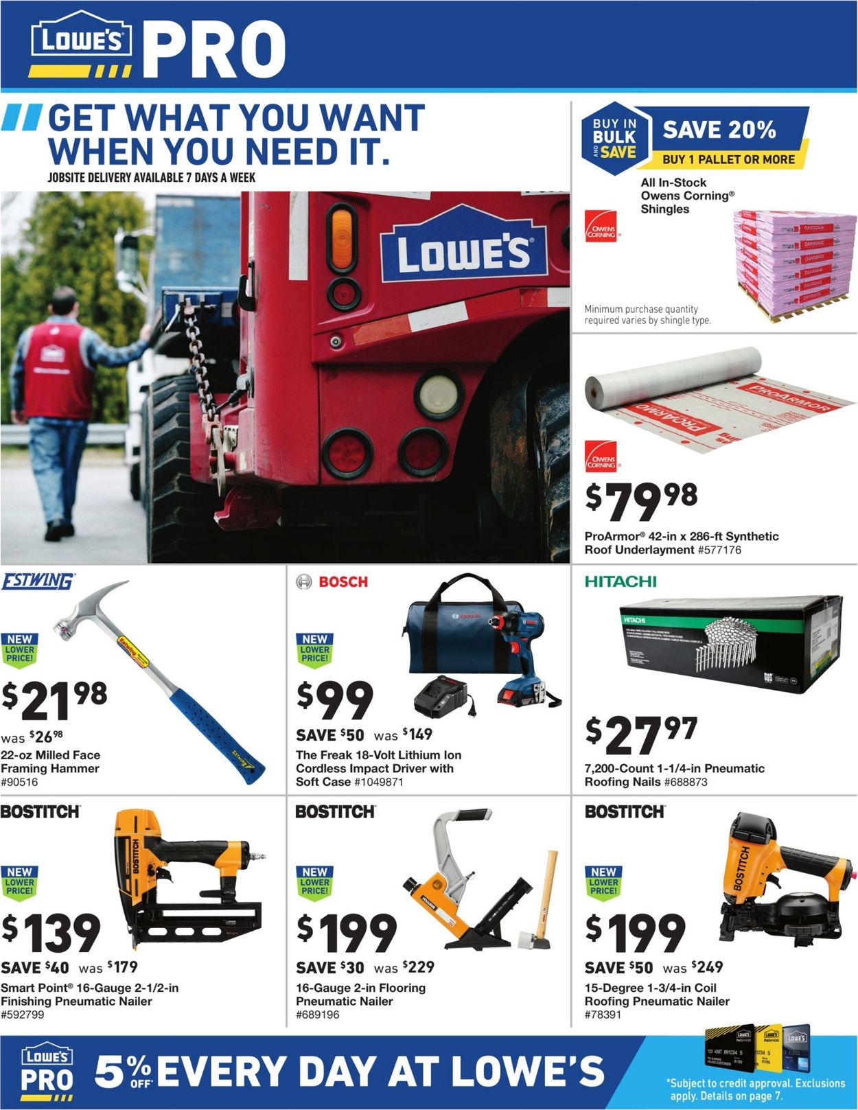 Catalogue Lowe's from 06/27/2019