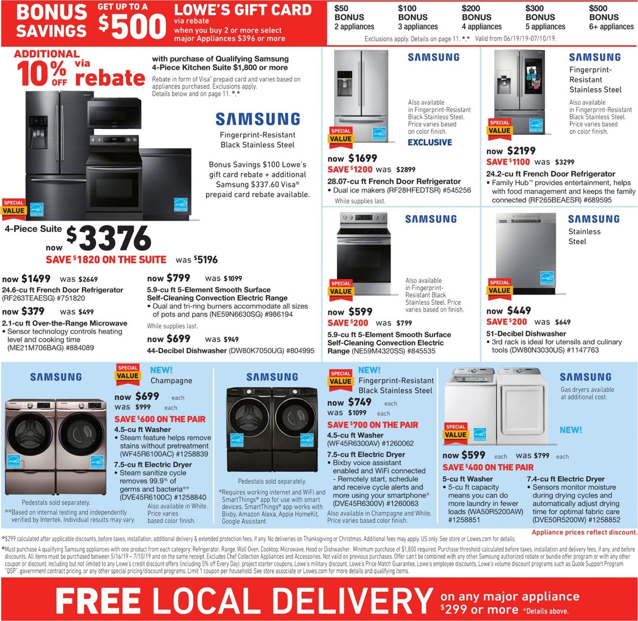Catalogue Lowe's from 07/04/2019