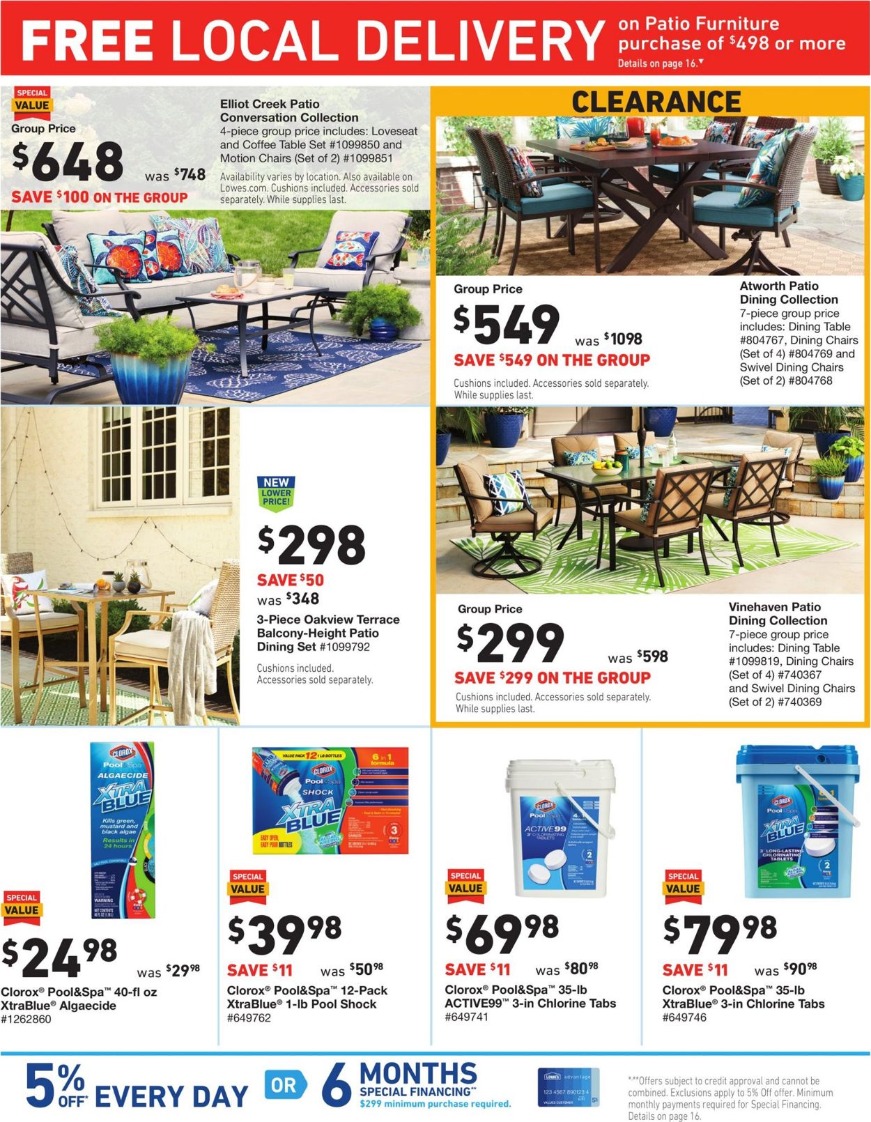 Catalogue Lowe's from 07/11/2019