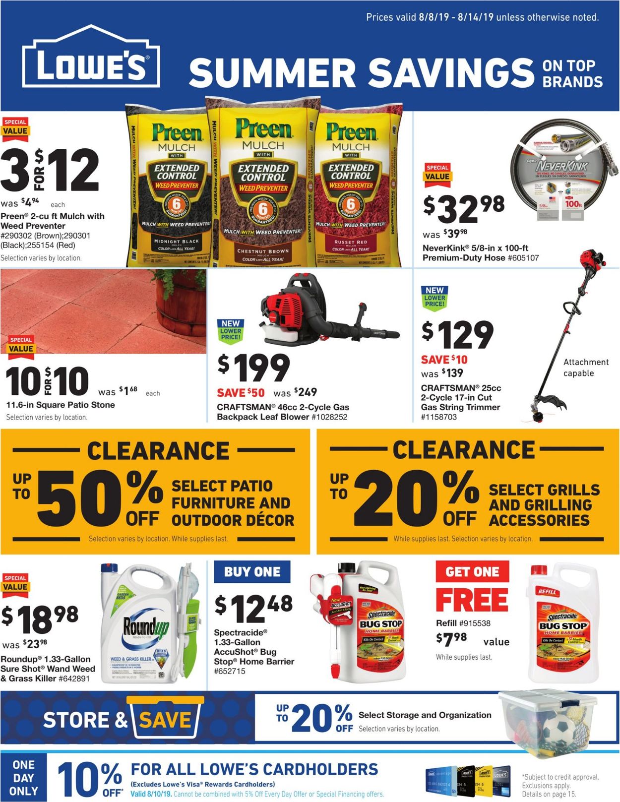 lowes specials