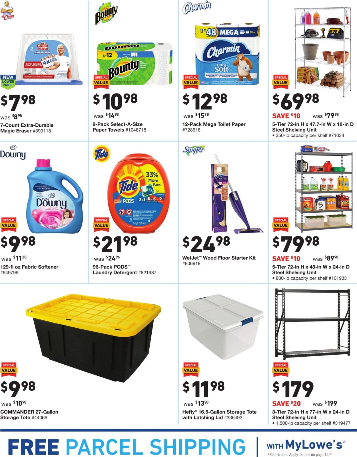 Catalogue Lowe's from 08/08/2019