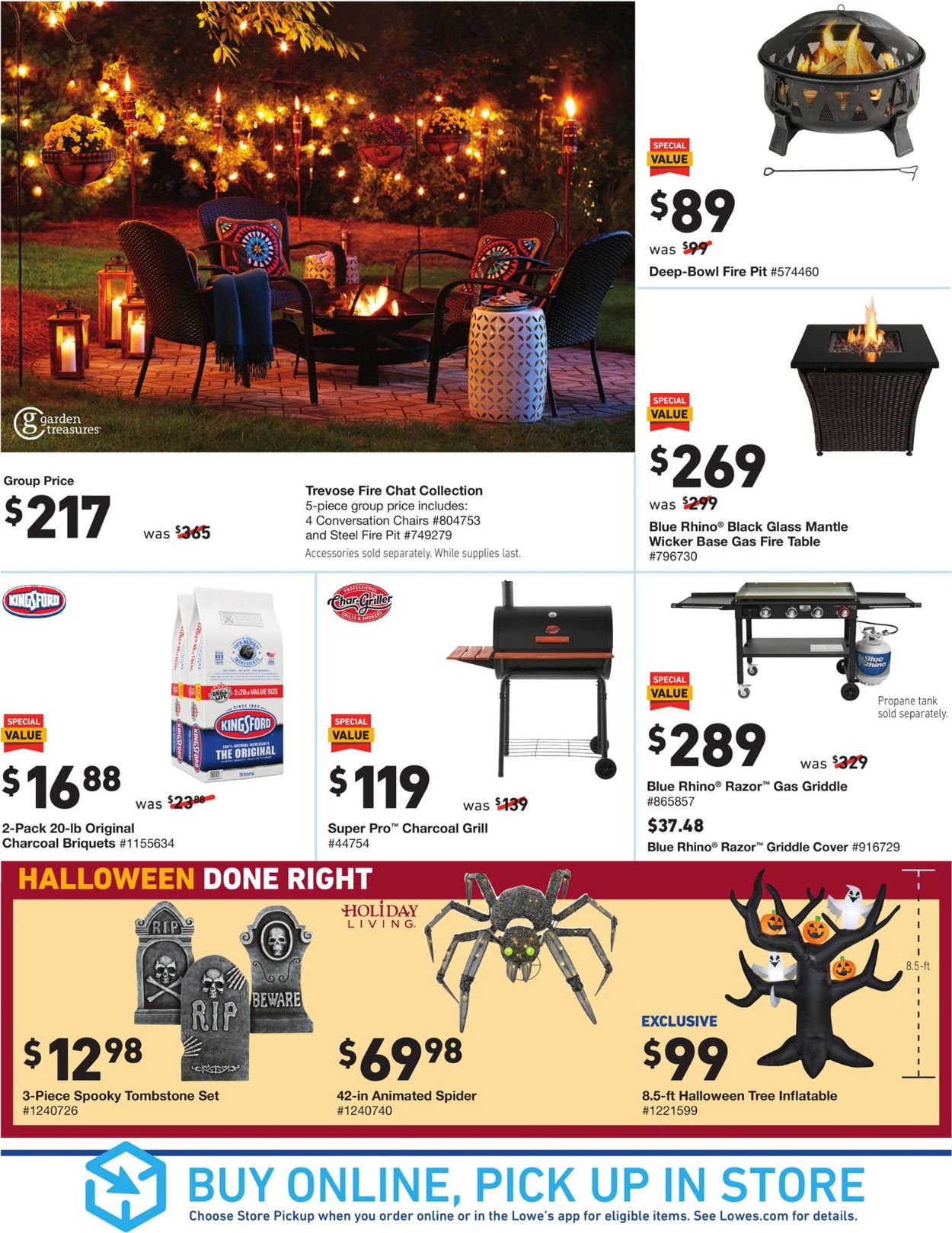 Catalogue Lowe's from 08/22/2019