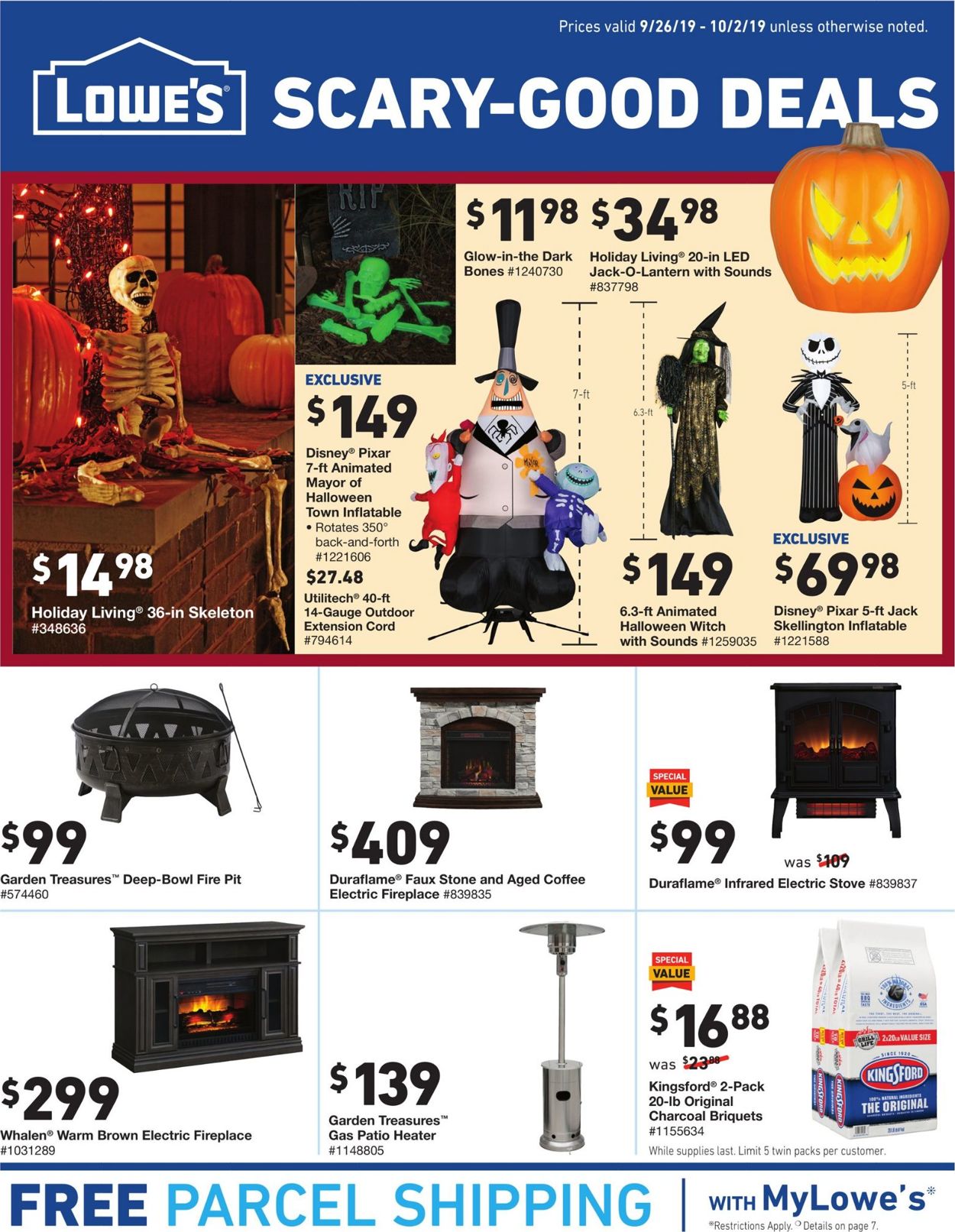 Catalogue Lowe's from 09/26/2019
