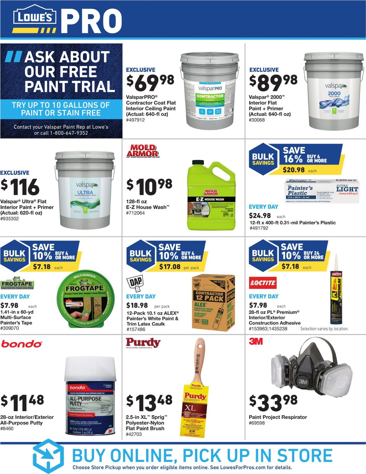 Catalogue Lowe's from 09/26/2019