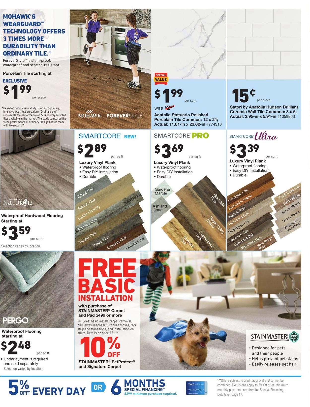 Catalogue Lowe's from 10/31/2019