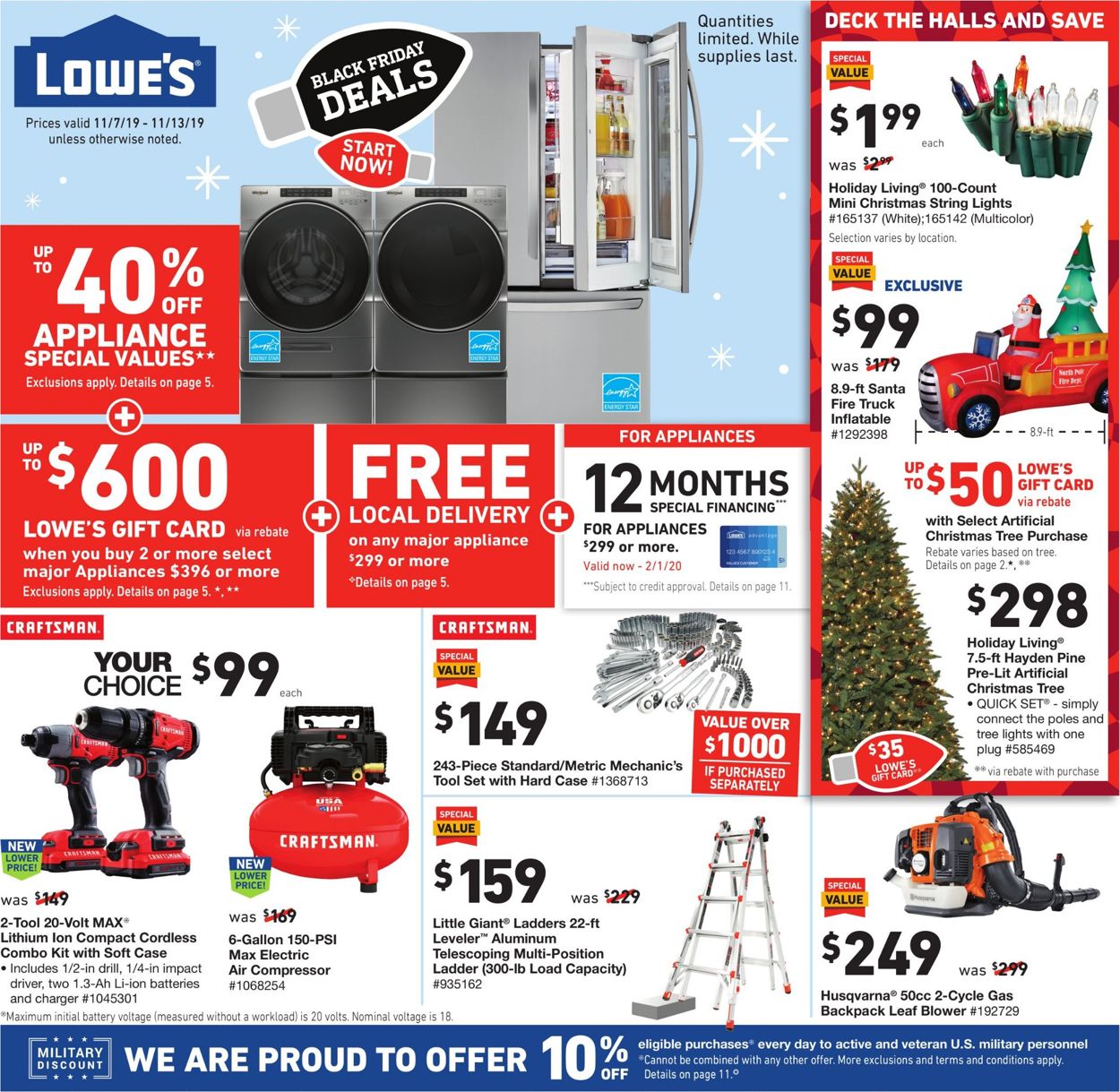 Lowe's Black Friday Ad 2019 Current weekly ad 11/07 11/13/2019
