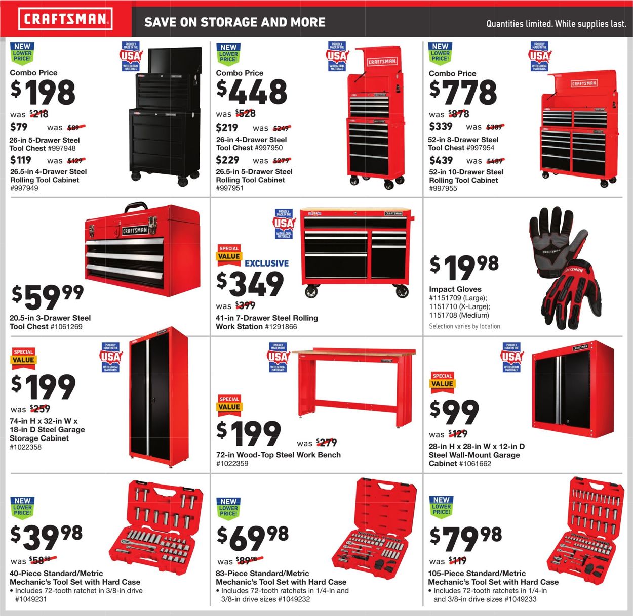 Catalogue Lowe's - Black Friday Ad 2019 from 11/07/2019