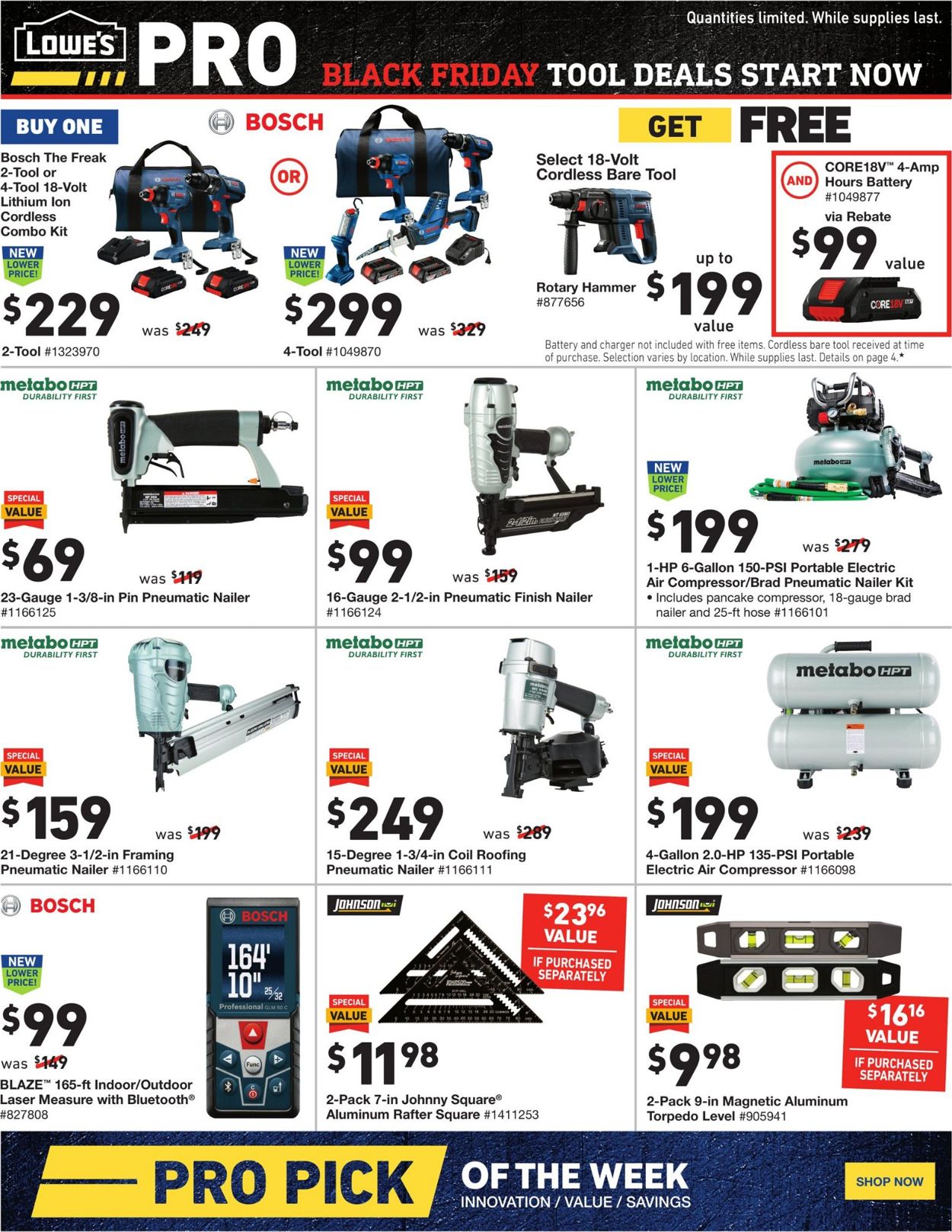 Catalogue Lowe's from 11/07/2019