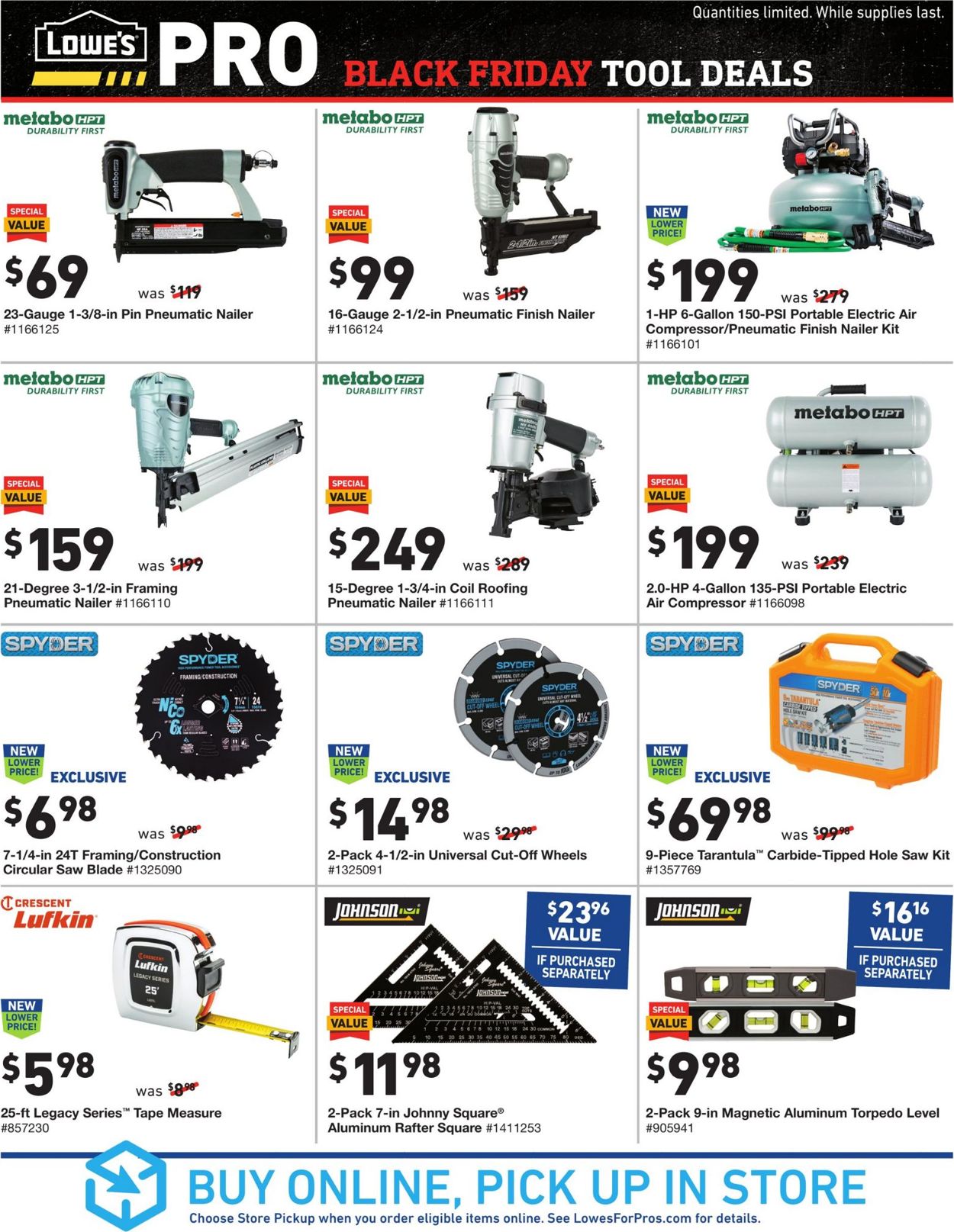 Catalogue Lowe's - Black Friday Ad 2019 from 11/14/2019