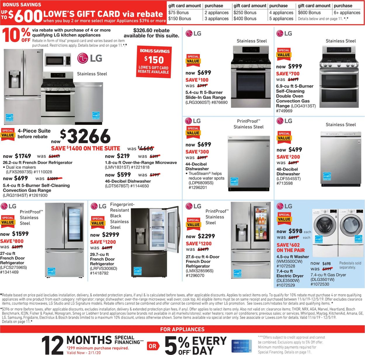 Catalogue Lowe's - Black Friday Ad 2019 from 11/21/2019