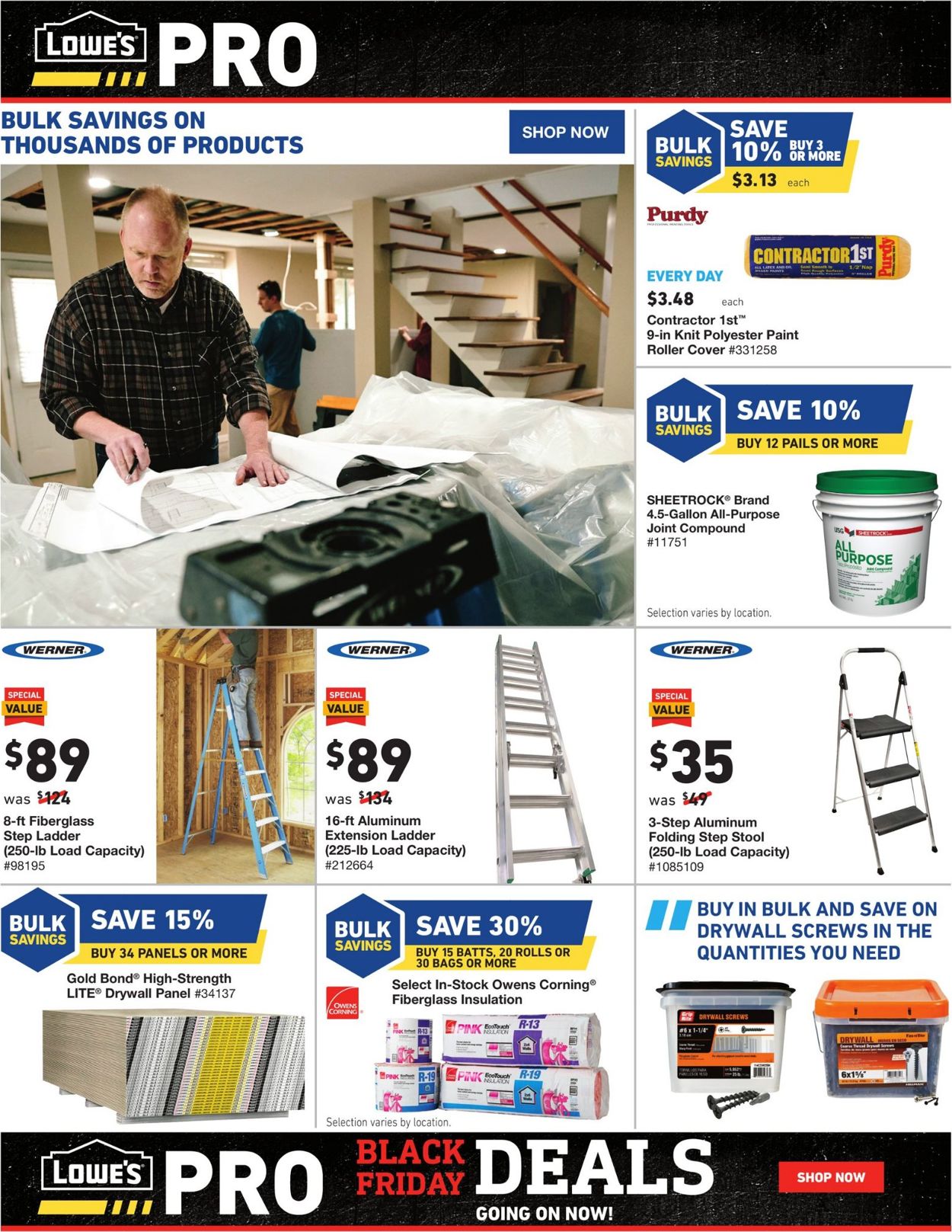 Catalogue Lowe's - Black Friday Ad 2019 from 11/21/2019