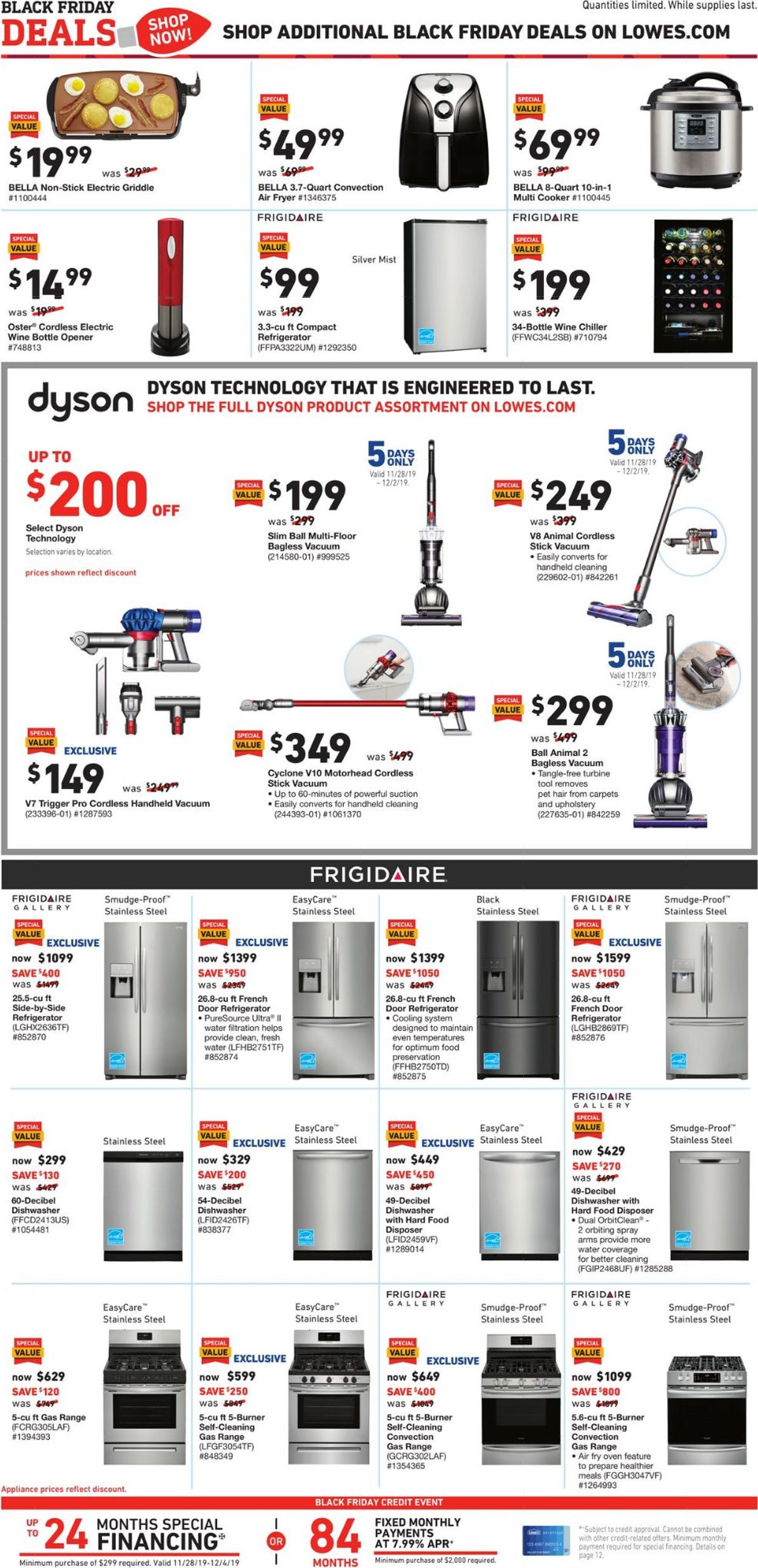 Catalogue Lowe's - Black Friday Ad 2019 from 11/27/2019