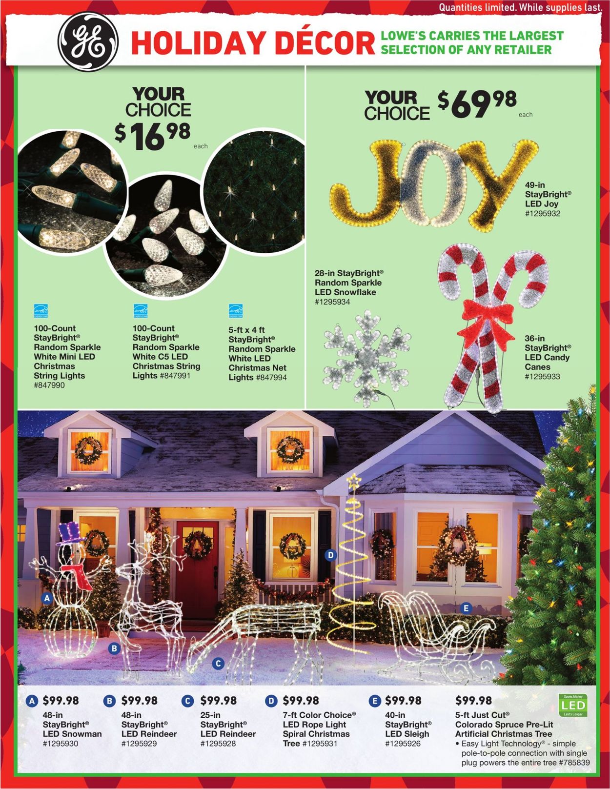 Catalogue Lowe's - Christmas Ad 2019 from 12/05/2019