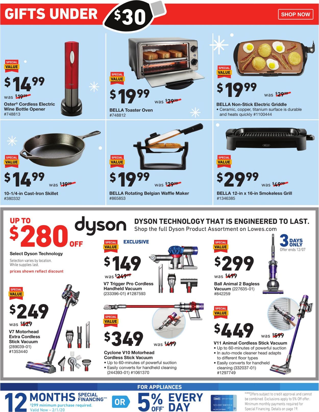 Catalogue Lowe's - Christmas Ad 2019 from 12/05/2019